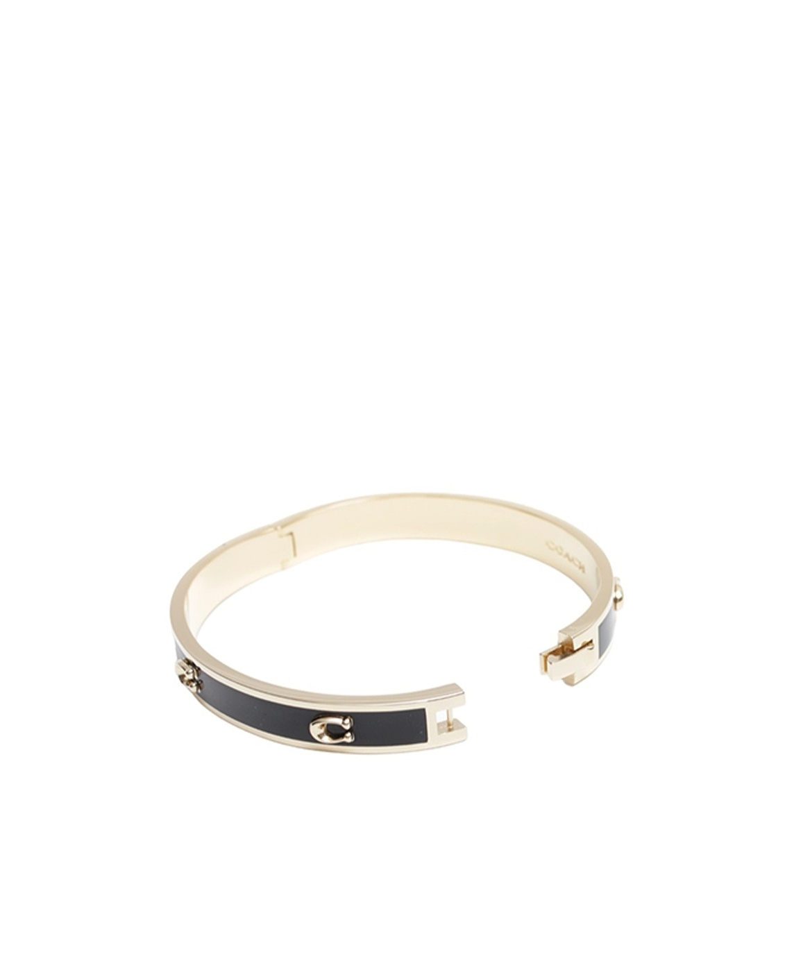 Coach Logo Bracelet In Yellow
