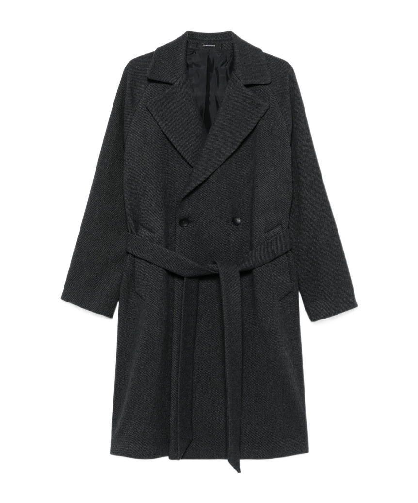 Shop Tagliatore Long Sleeve Coat