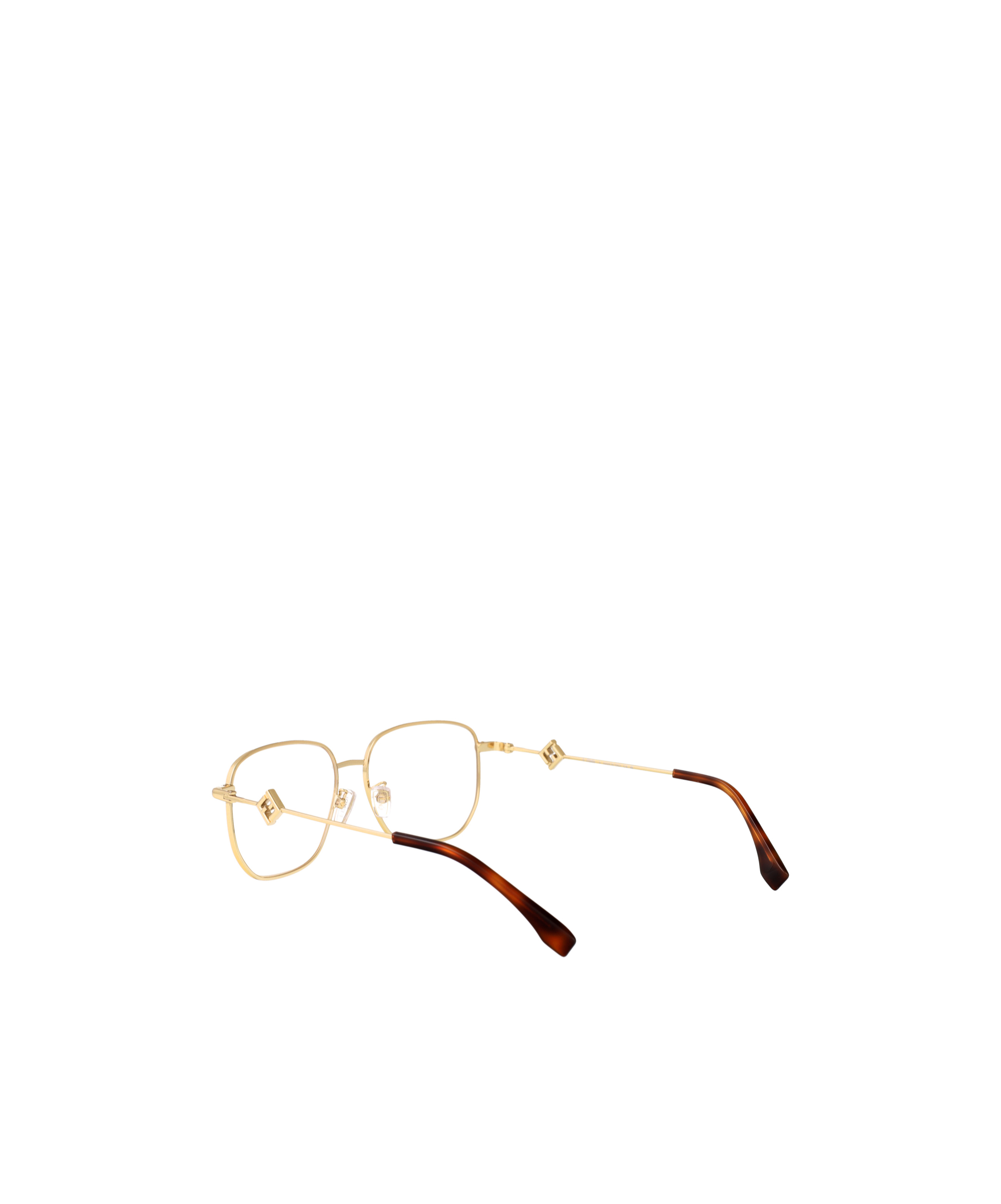 Fendi Geometric Flat Mirror In Nude