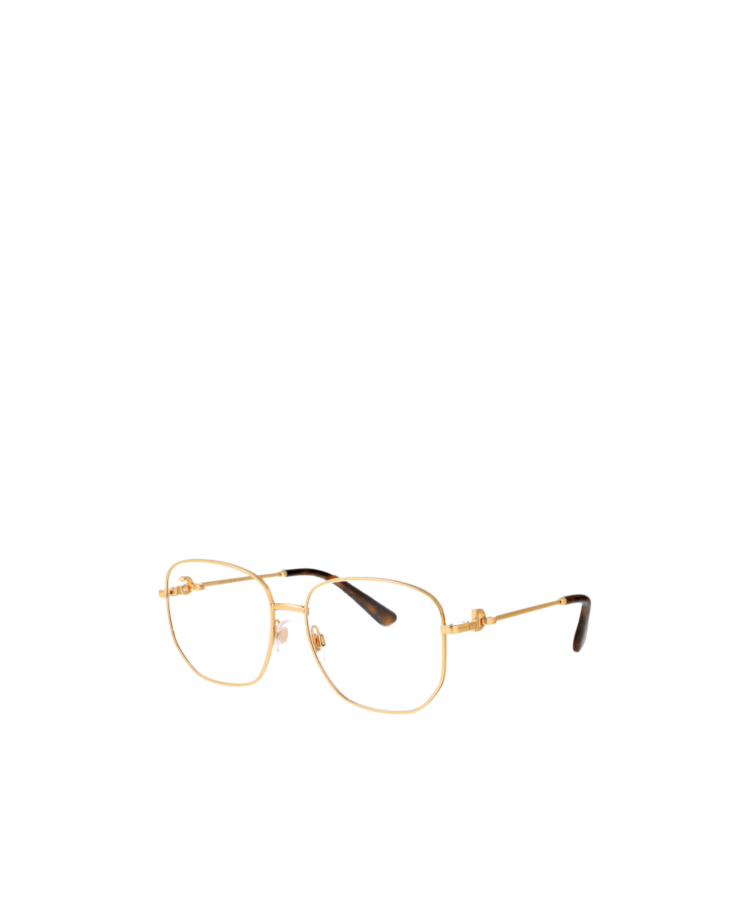 Dolce & Gabbana Square-frame Glasses In Nude