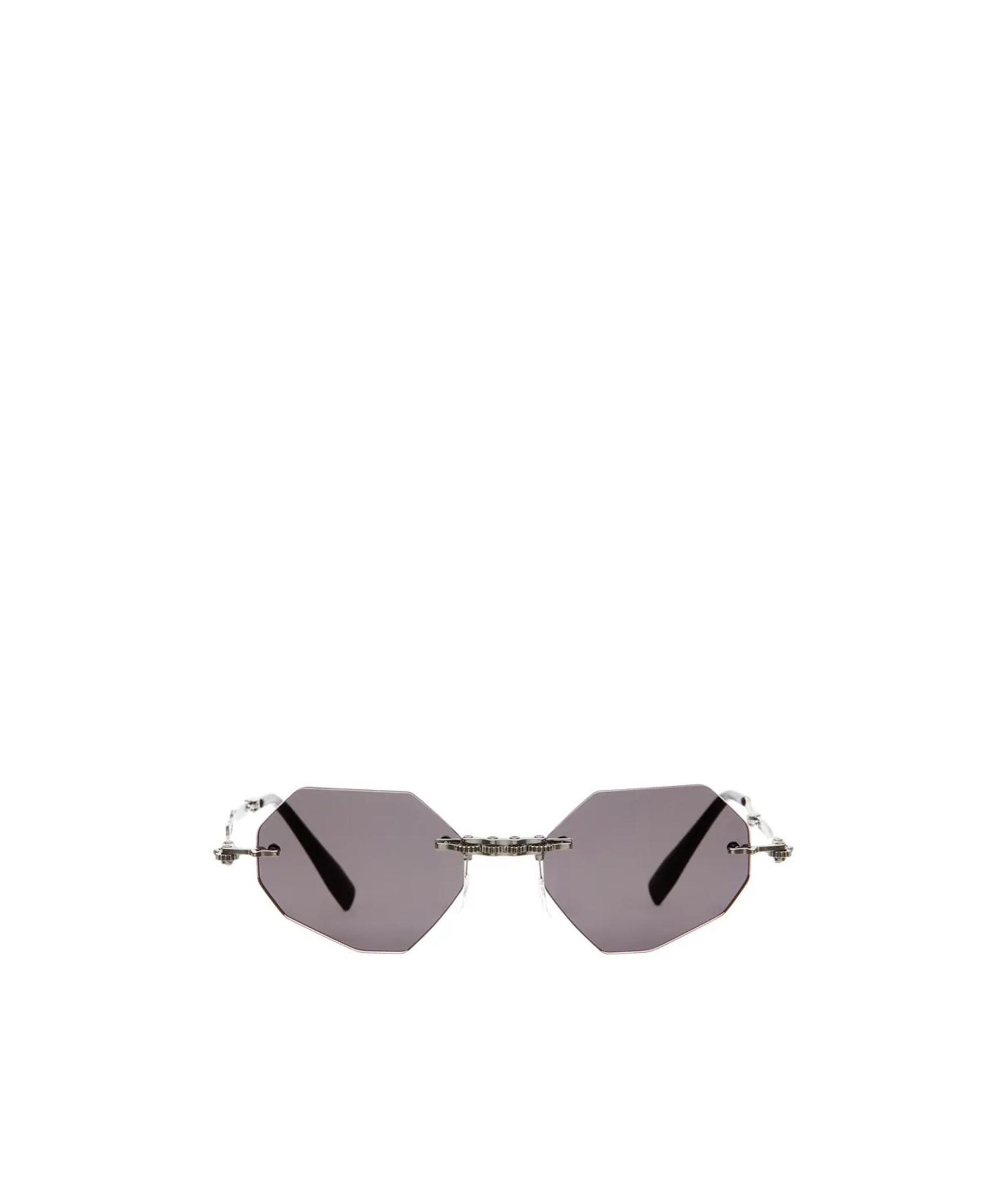 Kuboraum Geometric Sunglasses In Gray