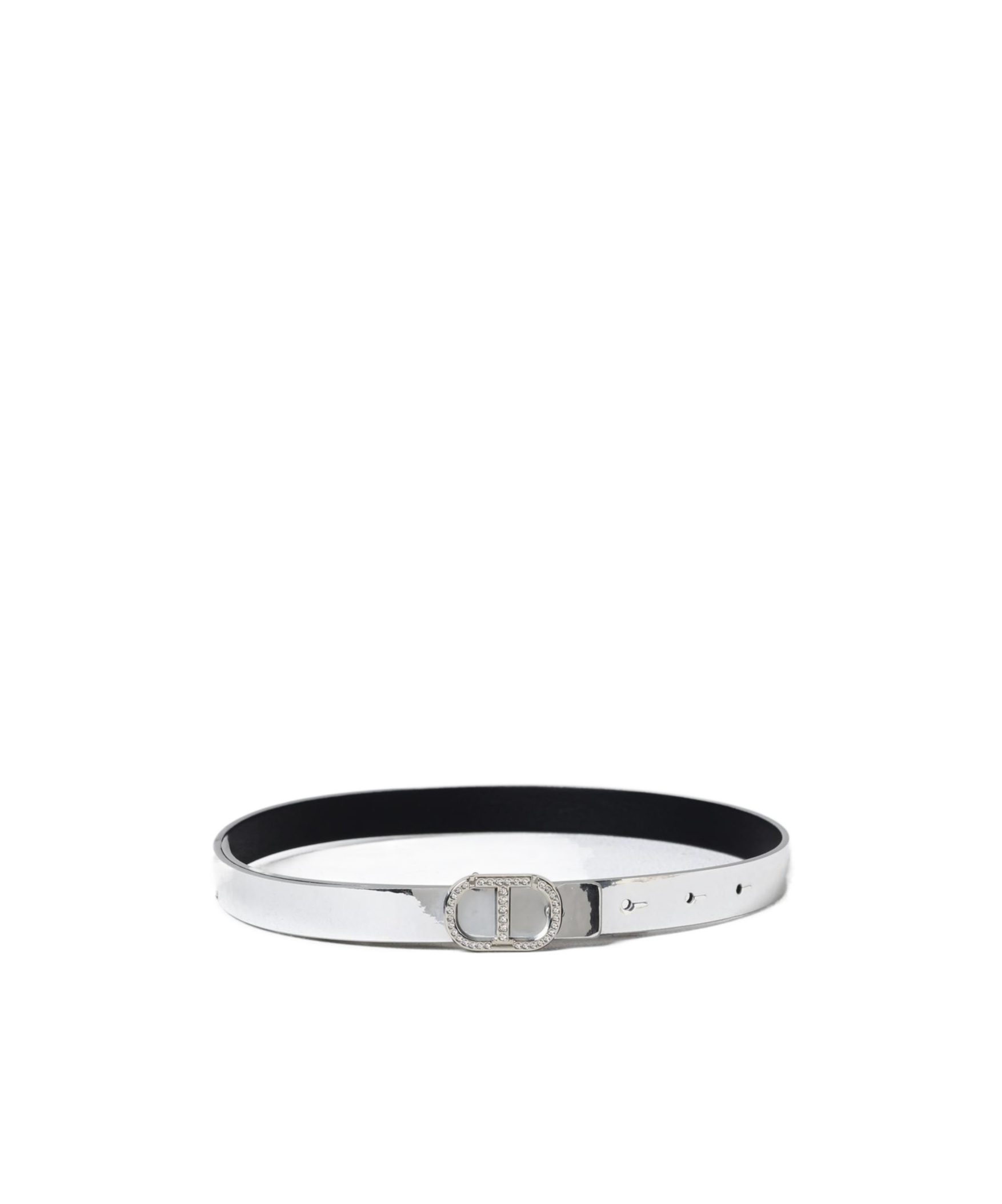 Twinset Logo Belt In Black