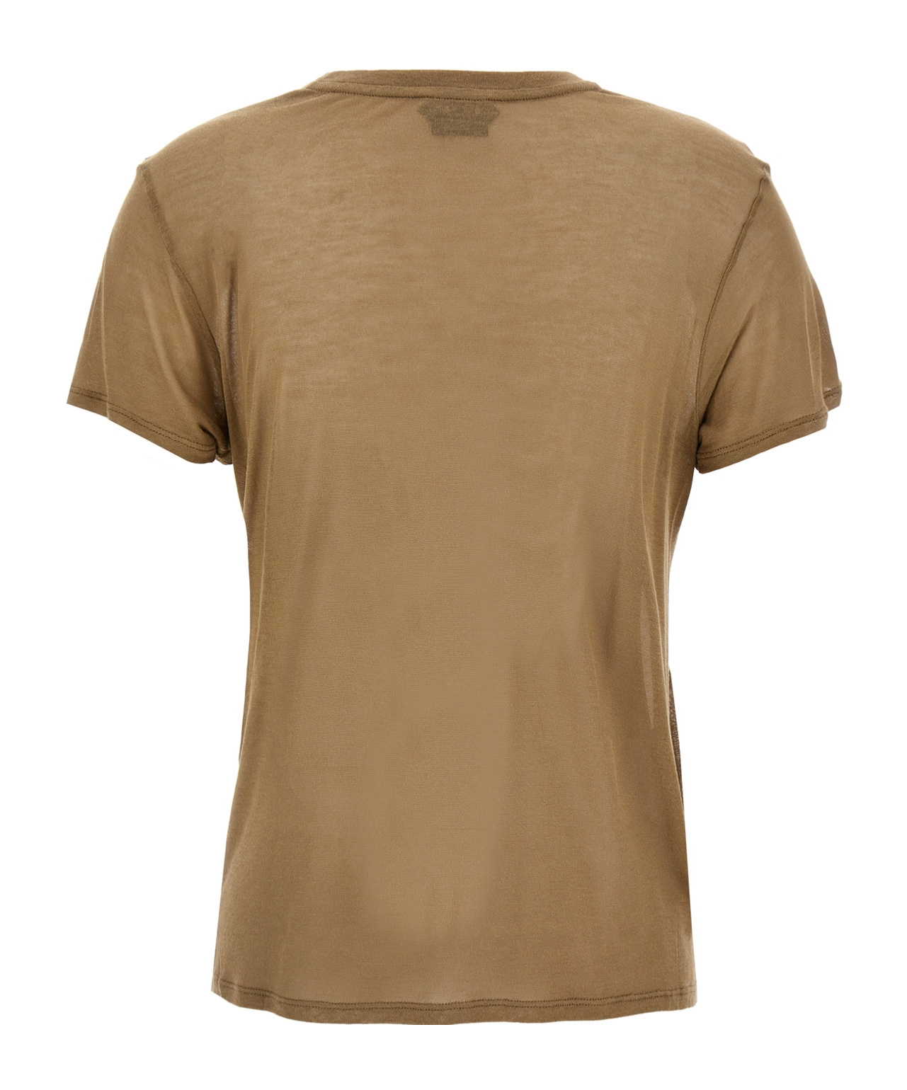 Tom Ford Semi-sheer T-shirt In Brown
