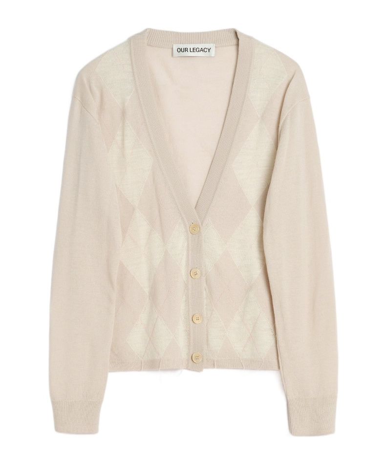 Our Legacy Ivy Cardigan In Neutral