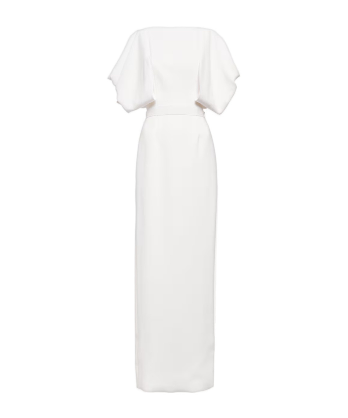 Roksanda Clementine Crepe Maxi Dress In White