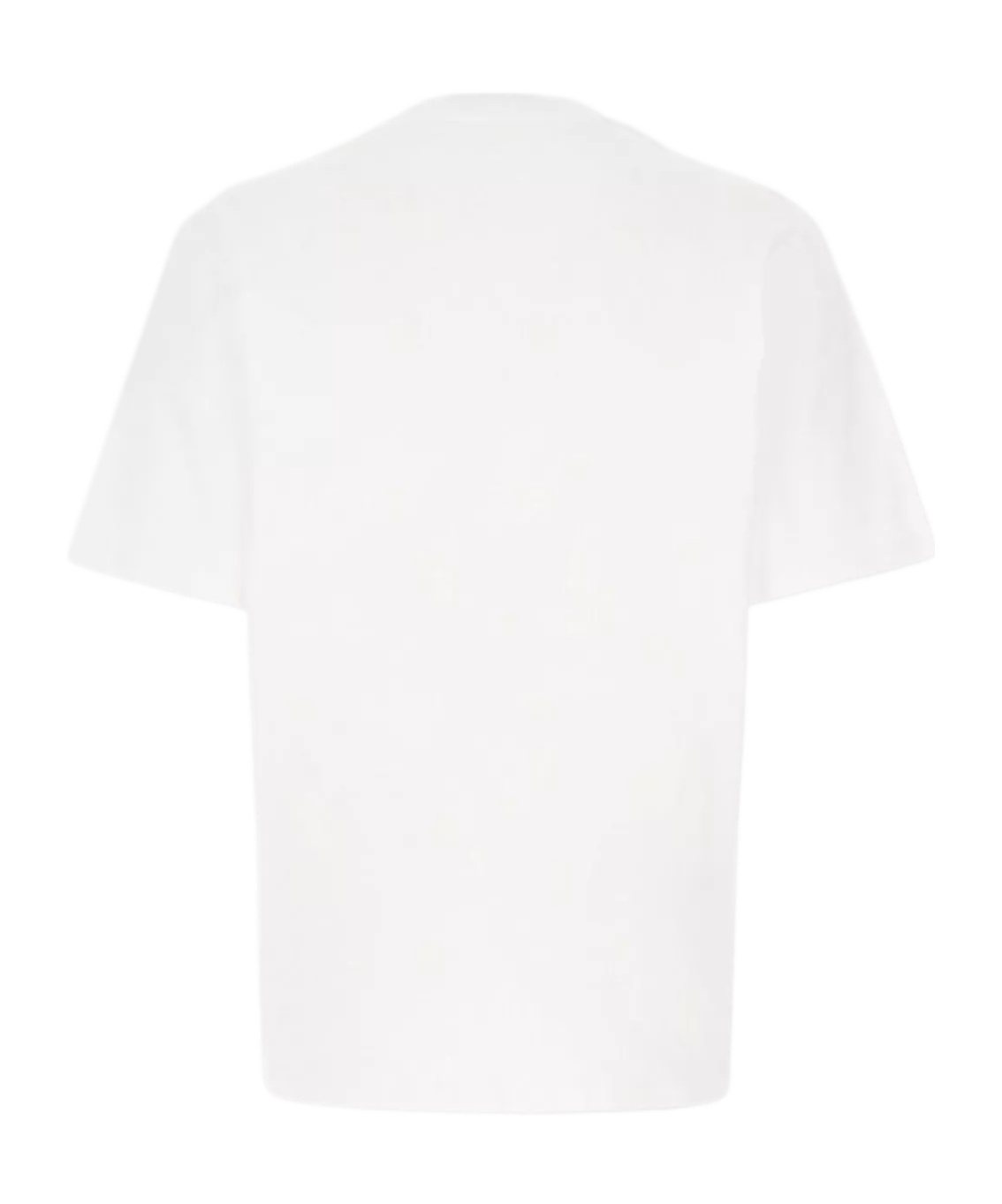 Moschino Office Inspiration Jersey T-shirt In White