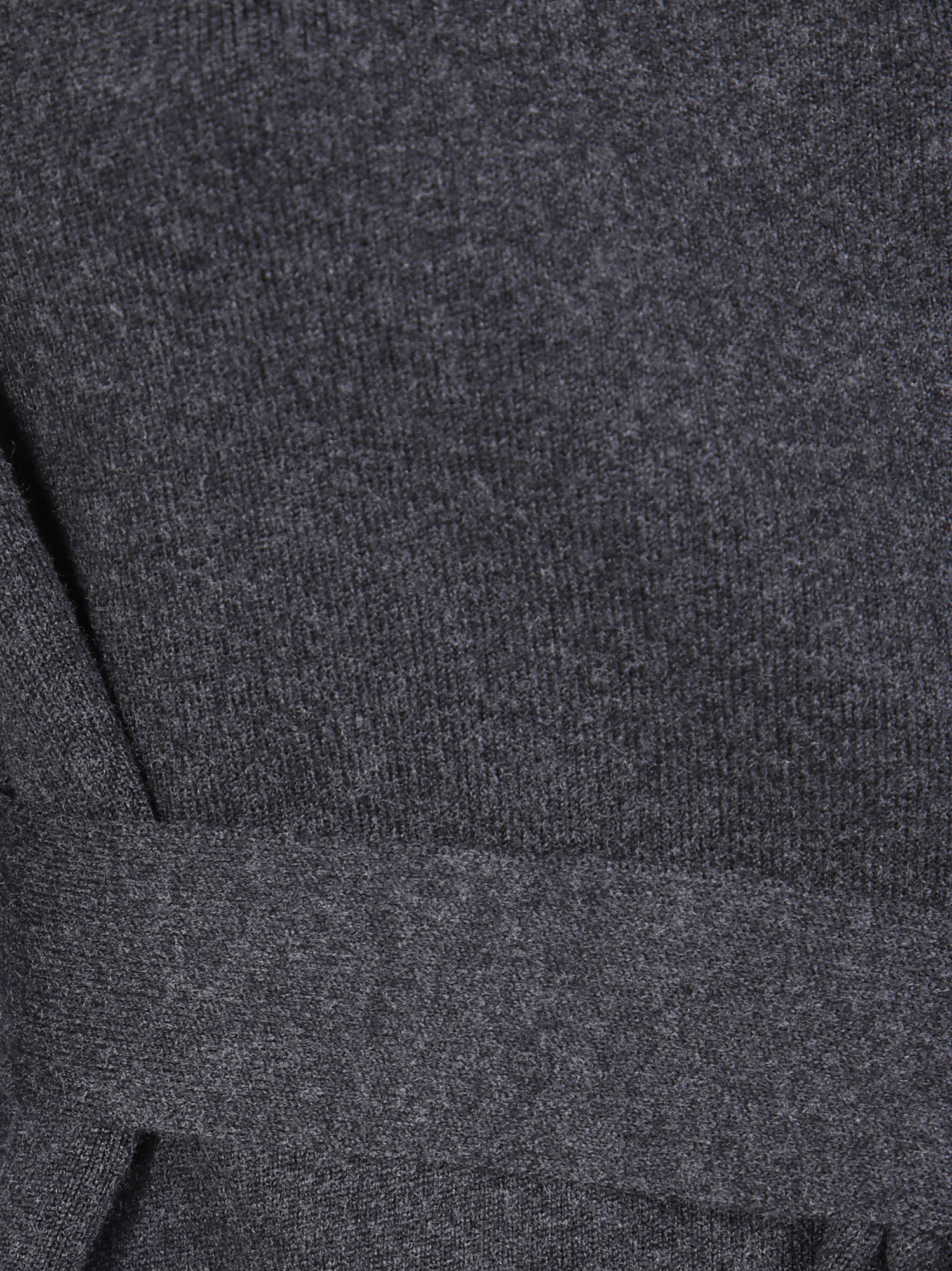 Max Mara Lace-up Sweater In Gray