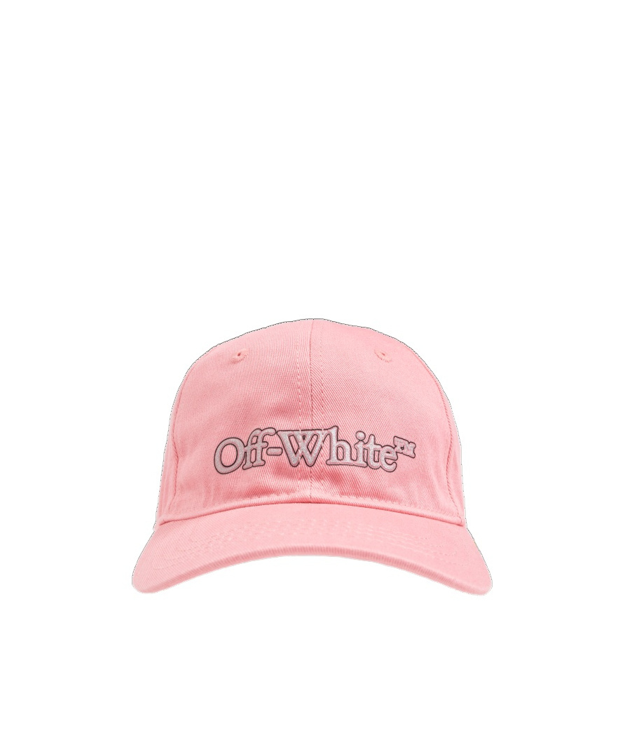 Off-white Logo Hat In Pink