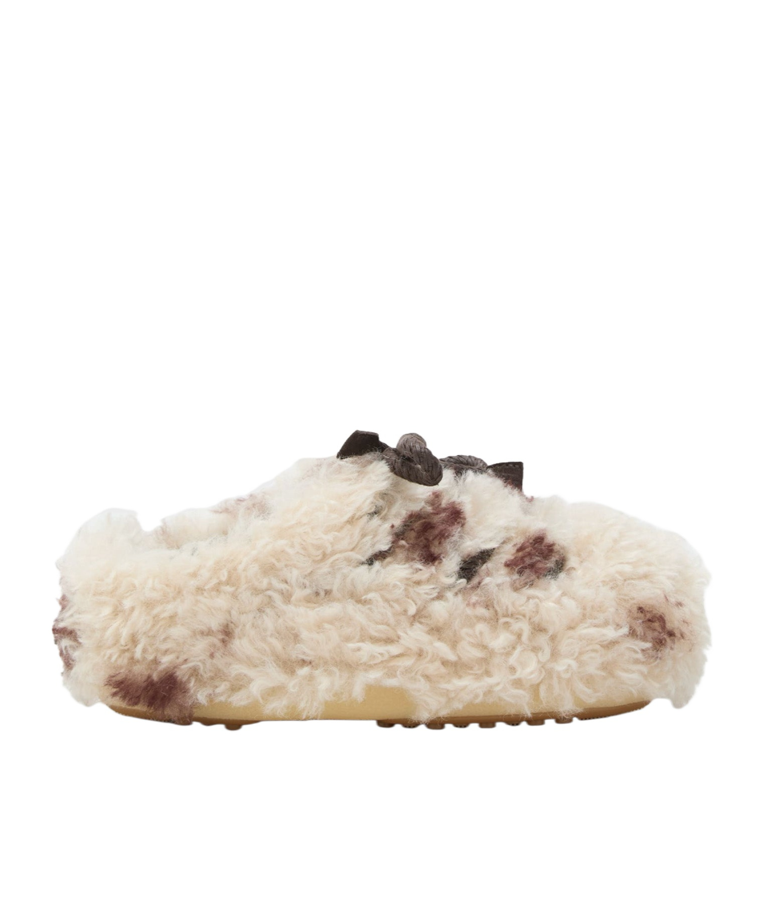 Moon Boot Evx Lace-up Mules In Neutral
