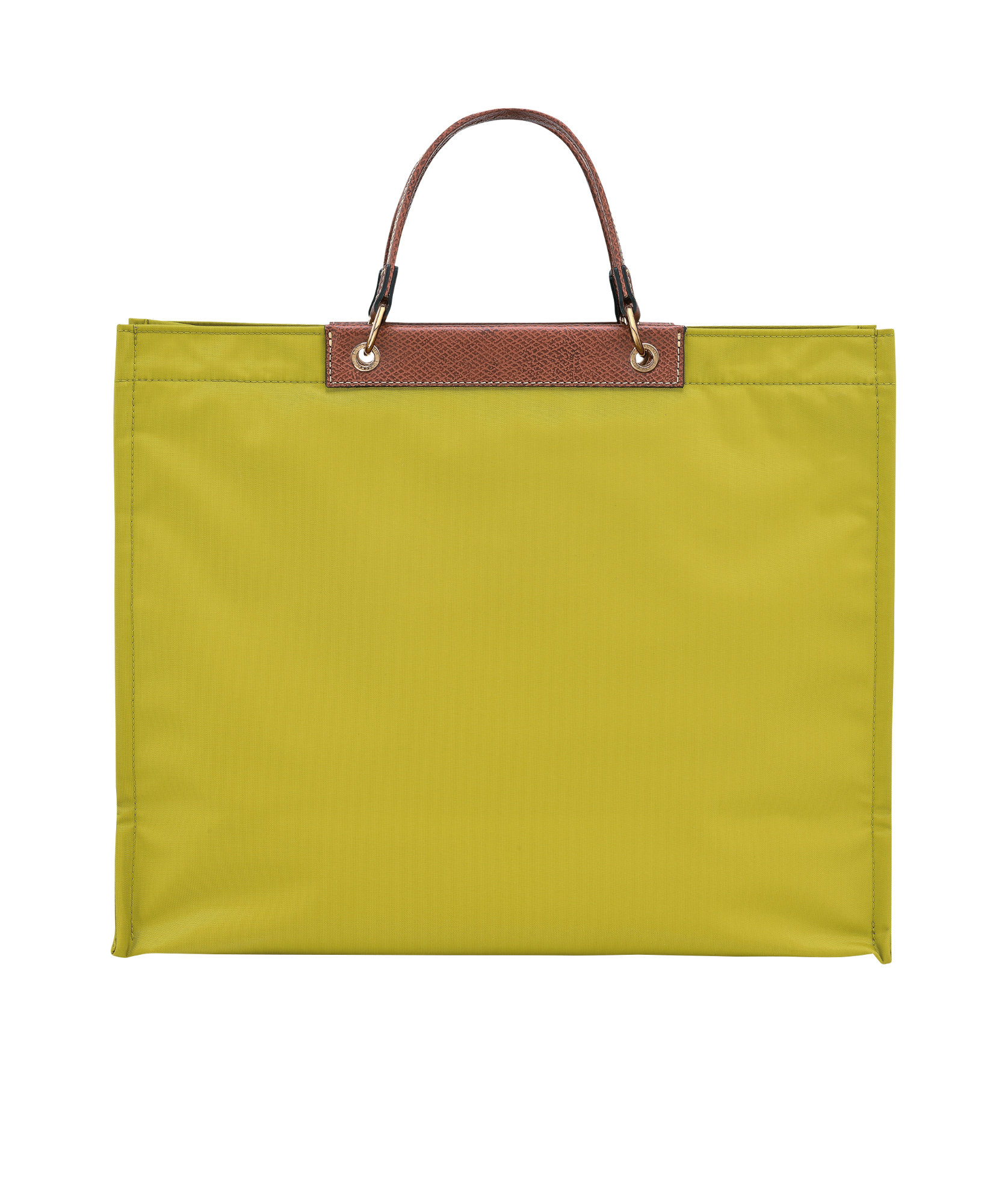 Longchamp Double-handle Handbag In Yellow