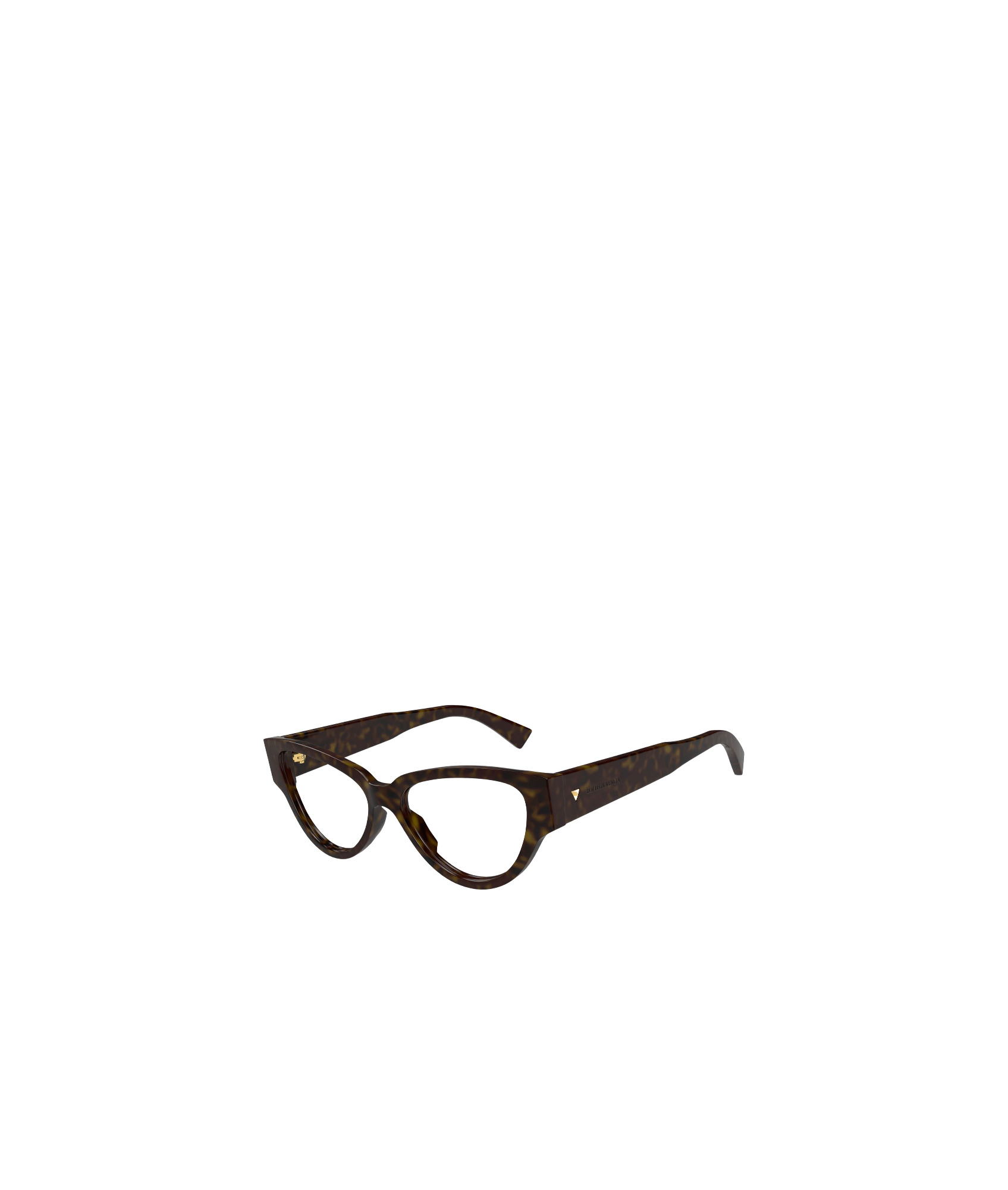 Bottega Veneta Logo Flat Mirror In Black