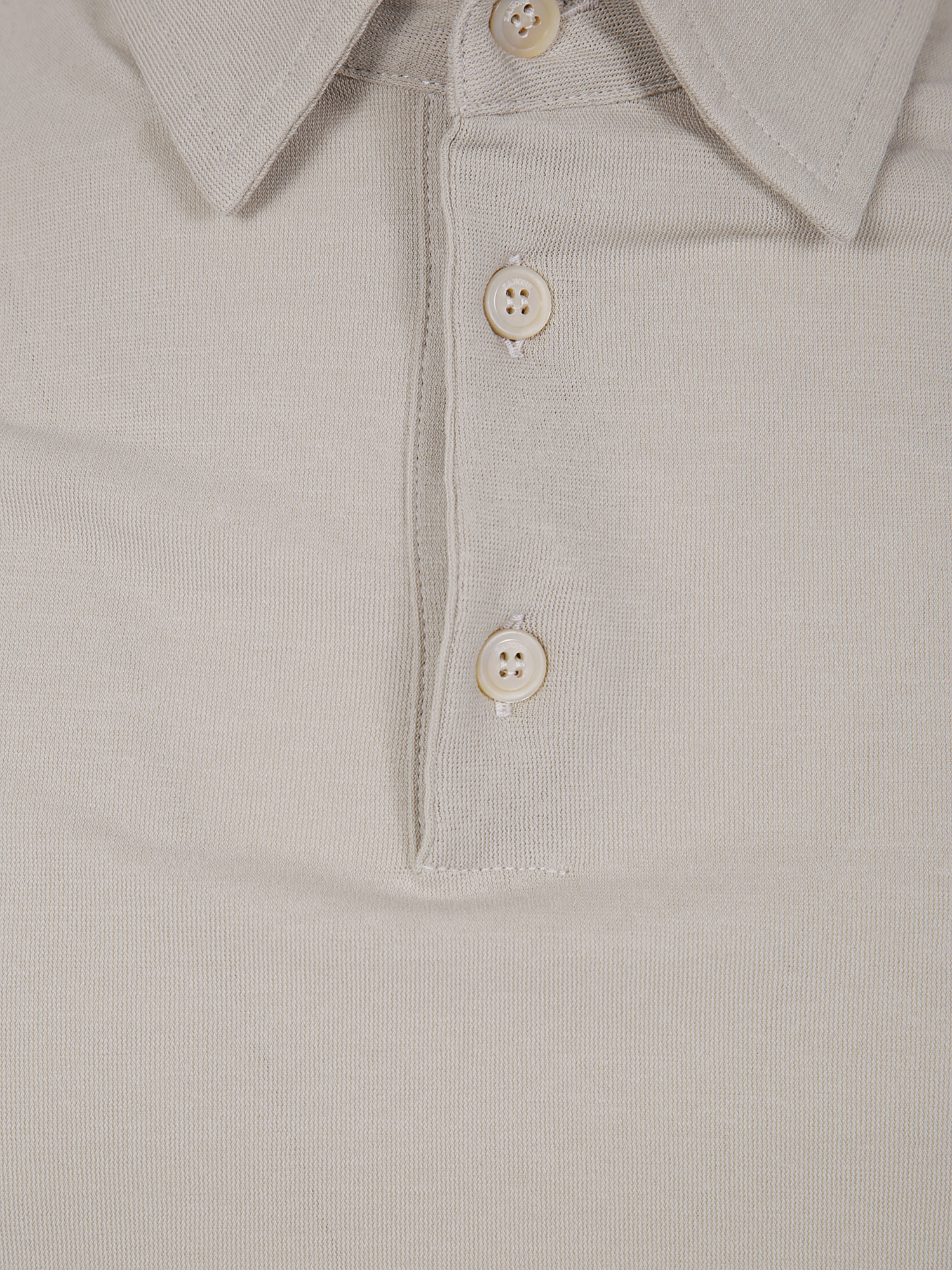 Zanone Polo A Maniche Corte In Nude