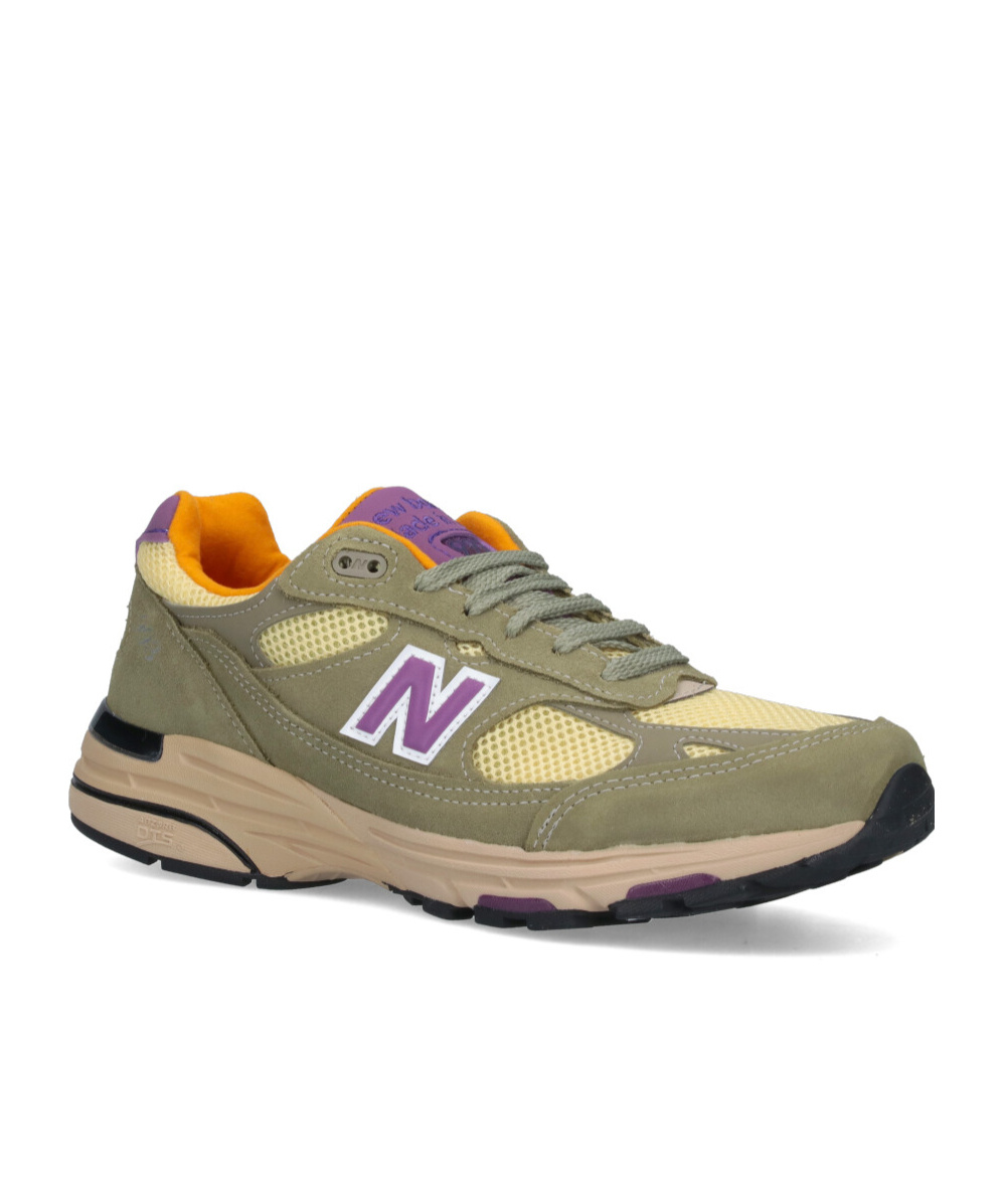 New Balance Khaki Made In Usa 993 Sneakers In Nude