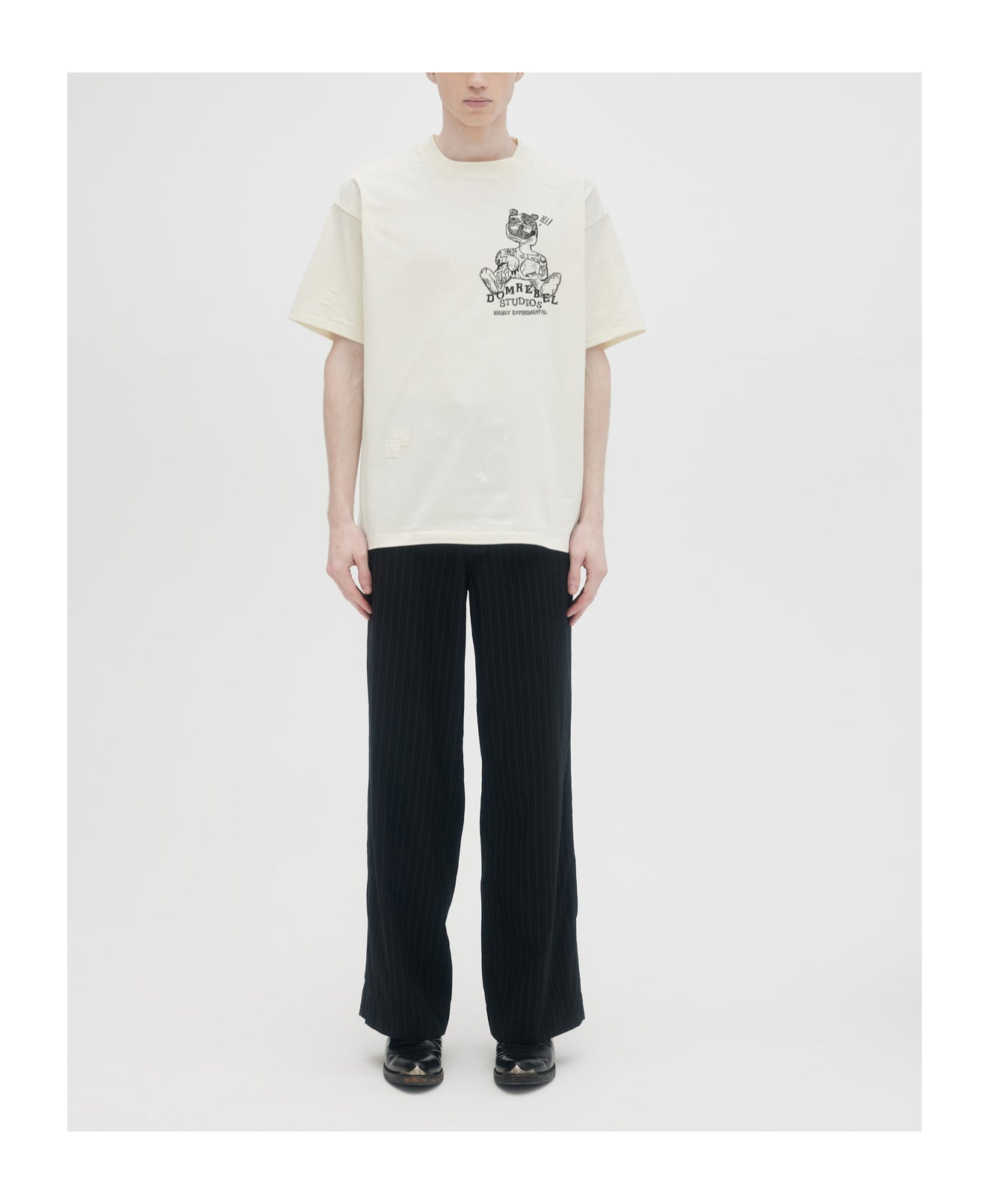 Domrebel Short-sleeved T-shirt In White