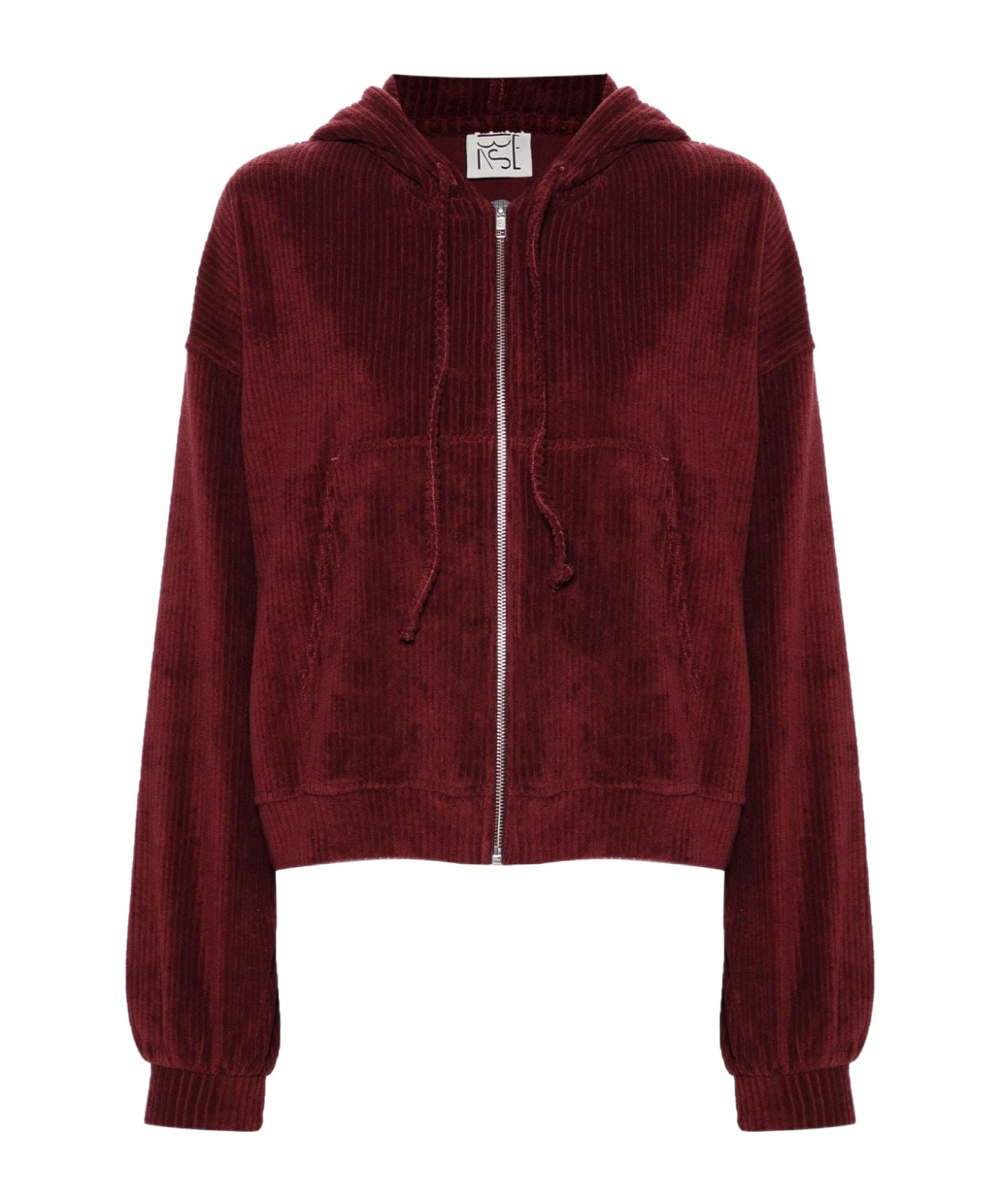 Baserange Hoodie Aus Cord In Brown
