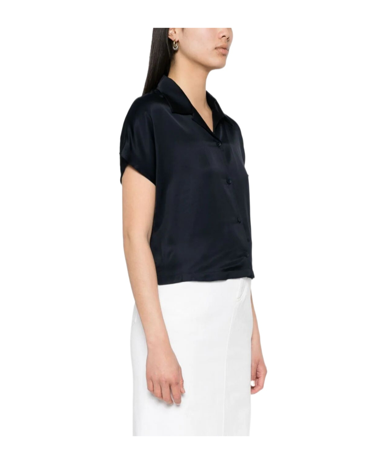 Apc Miley Short-sleeve Shirt In Black