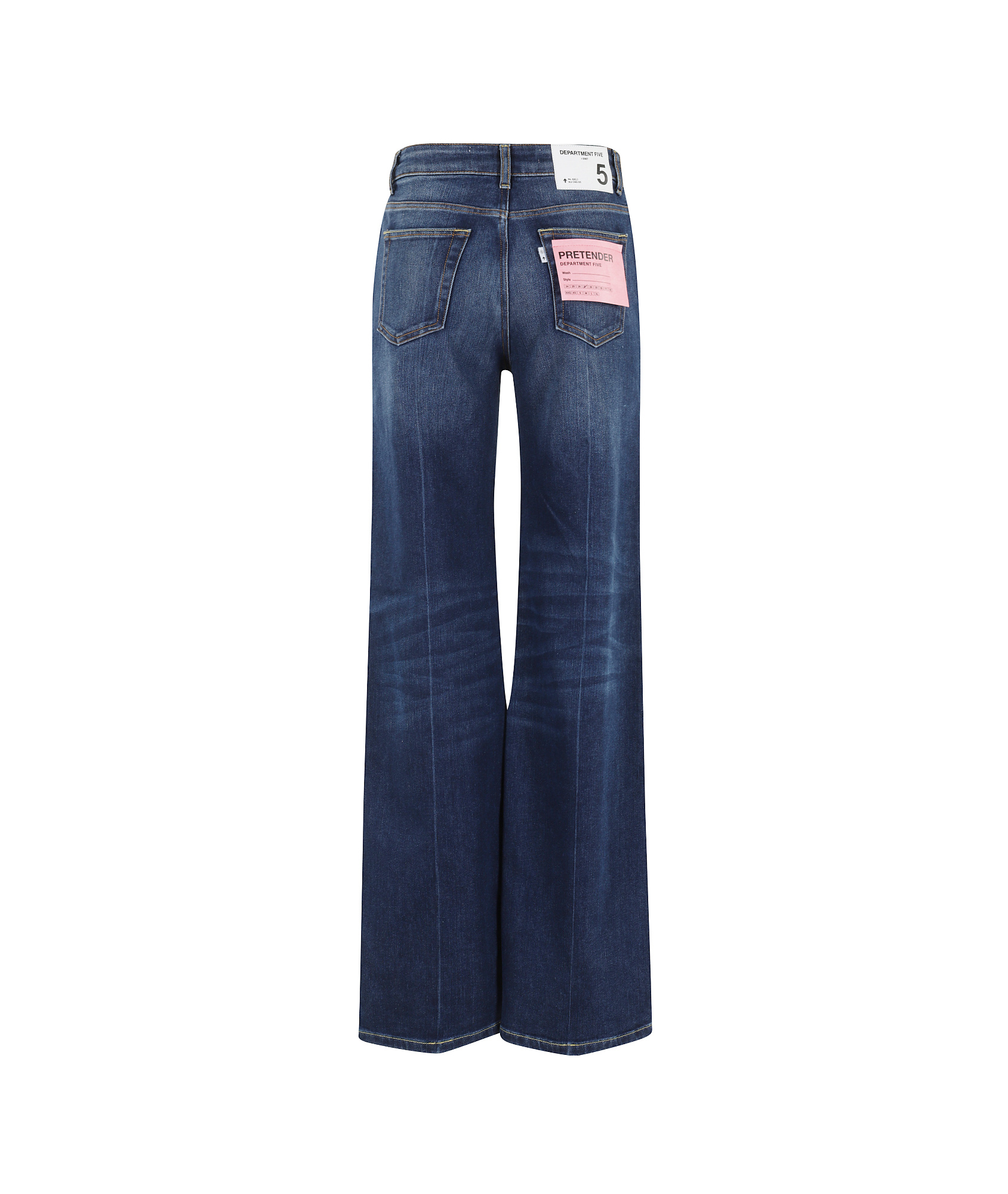 Department Five Pretender Pantalone Gamba Ampia In Blue