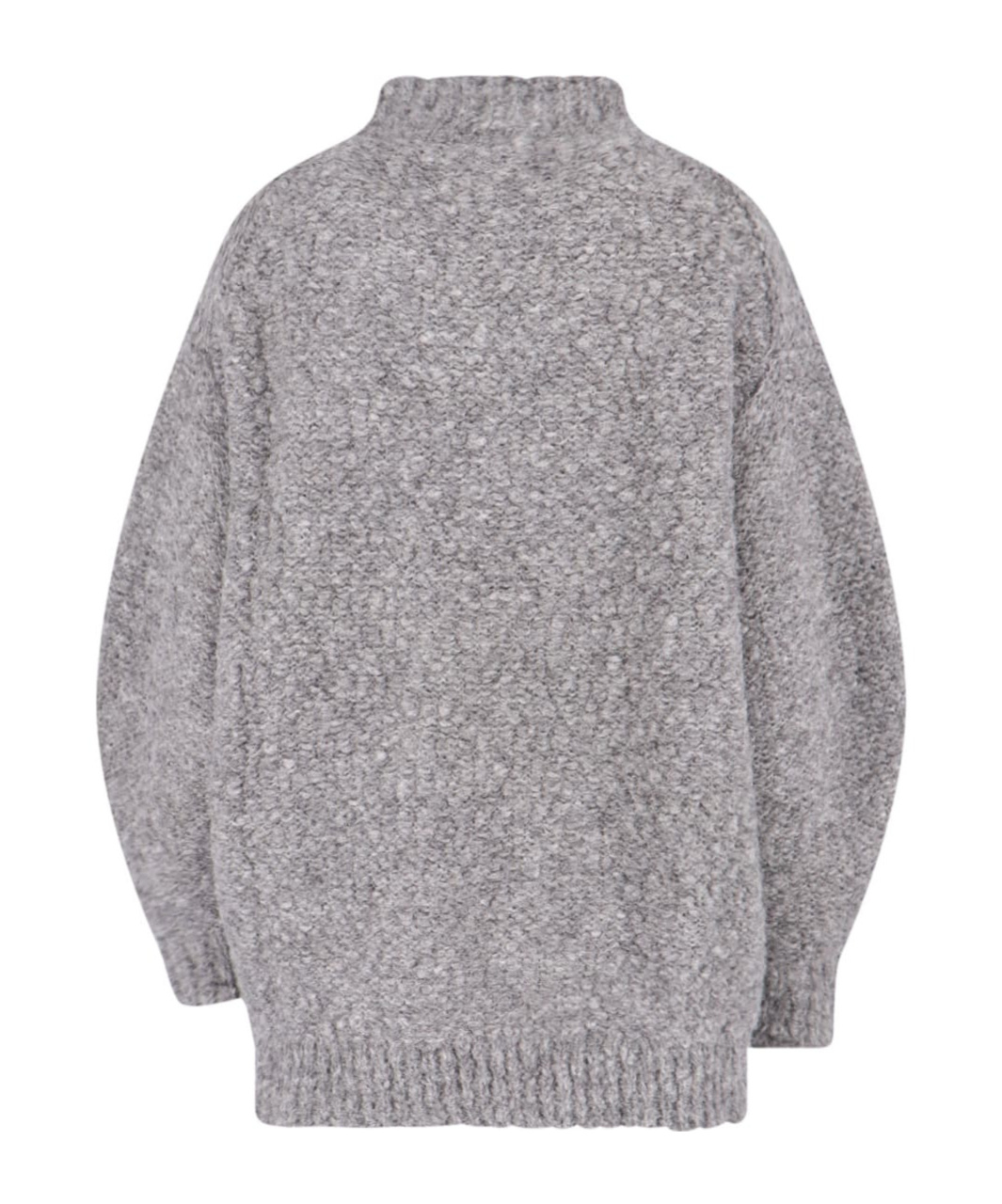 Isabel Marant Long-sleeved Sweater In Gray