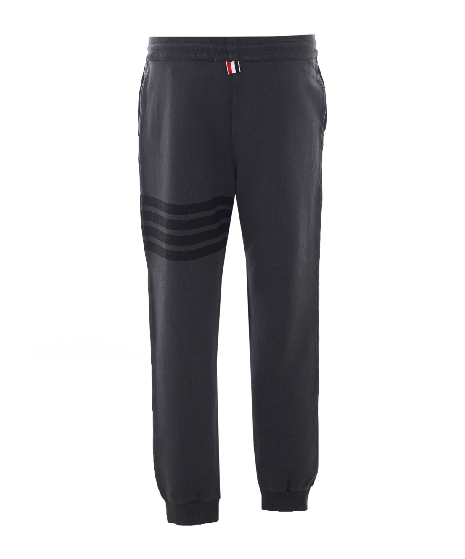 Thom Browne Elastic-waist Athletic Pants In Black