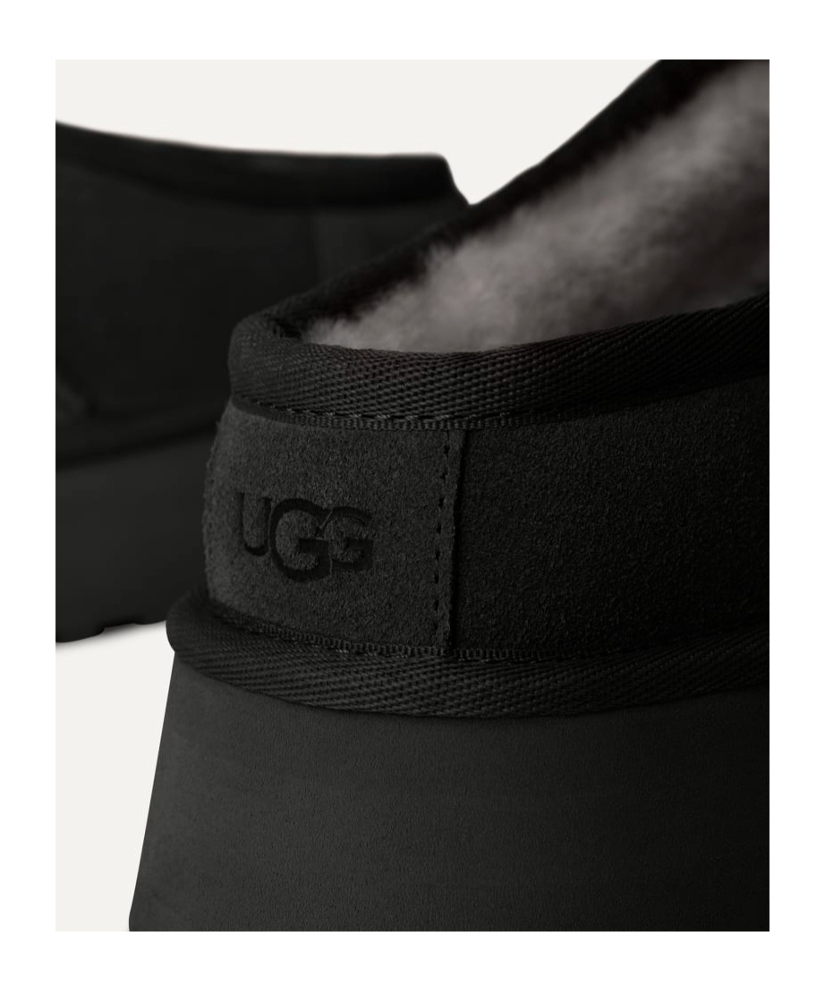 Shop Ugg Bea Cut-out Detailed Slip-on Slippers In Black
