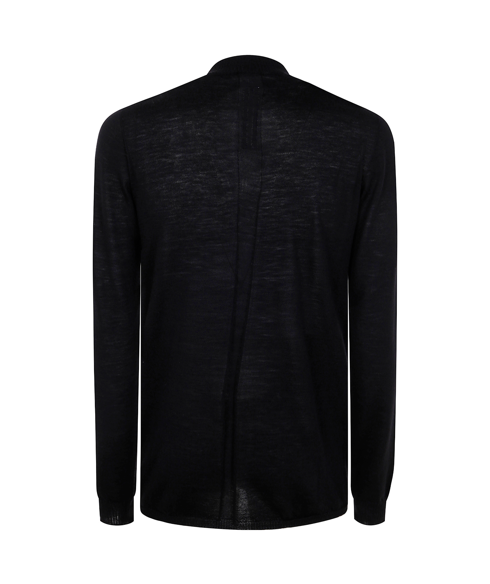 Rick Owens Men Level Turtle Neck Sweater In Black