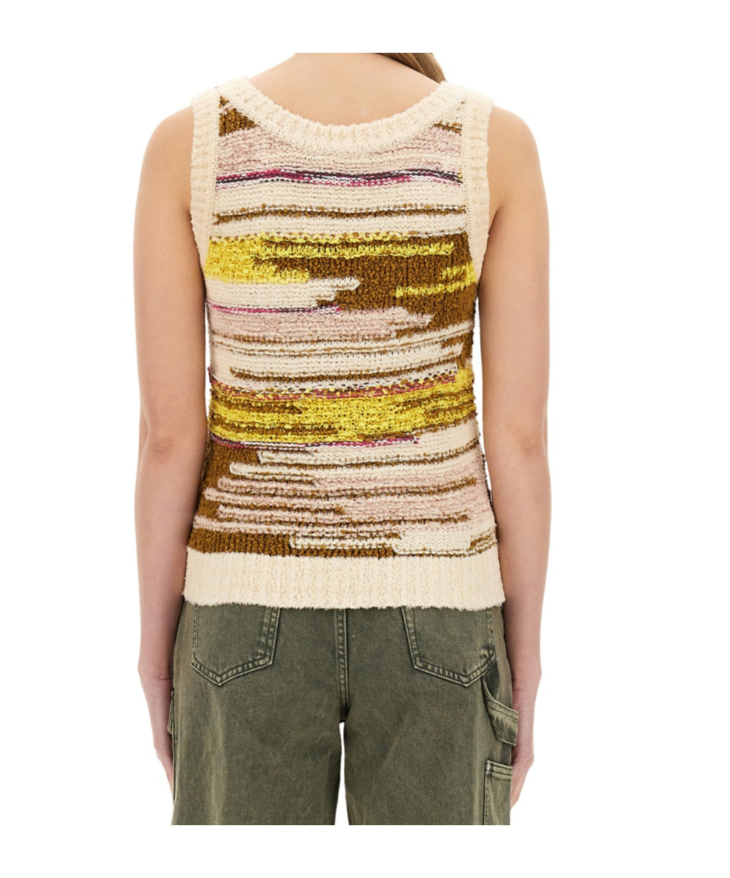 Moschino Crew Neck Knitted Vest
