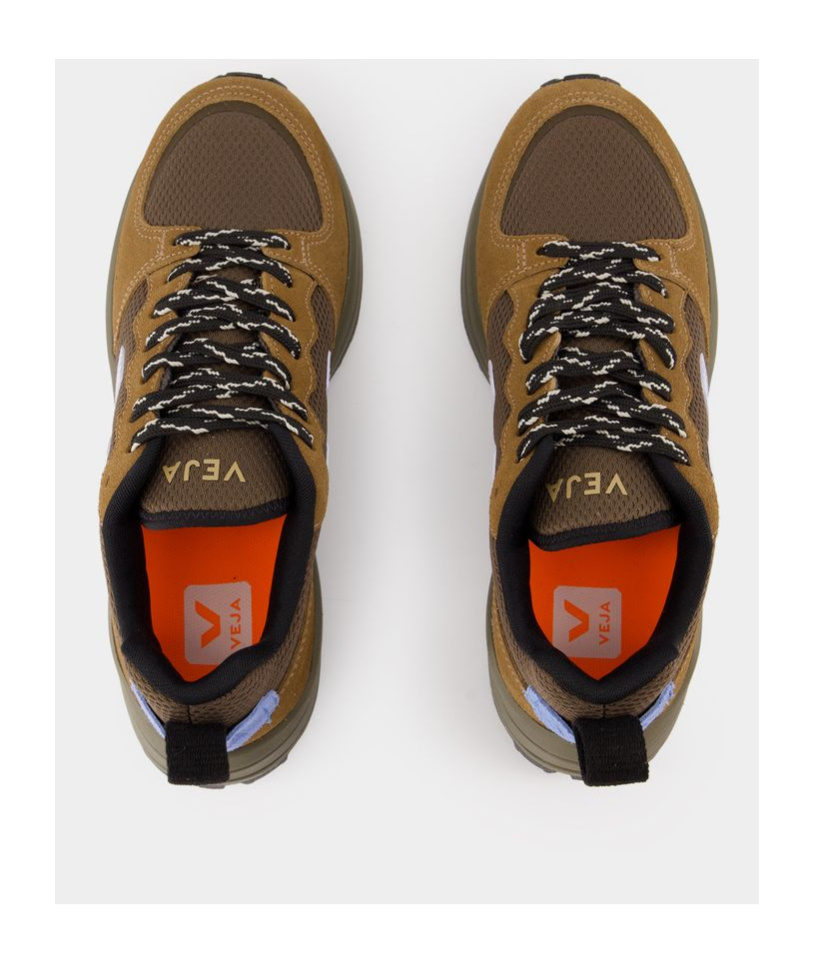 Veja Venturi Ii Sneakers With Chunky Rubber Sole In Brown