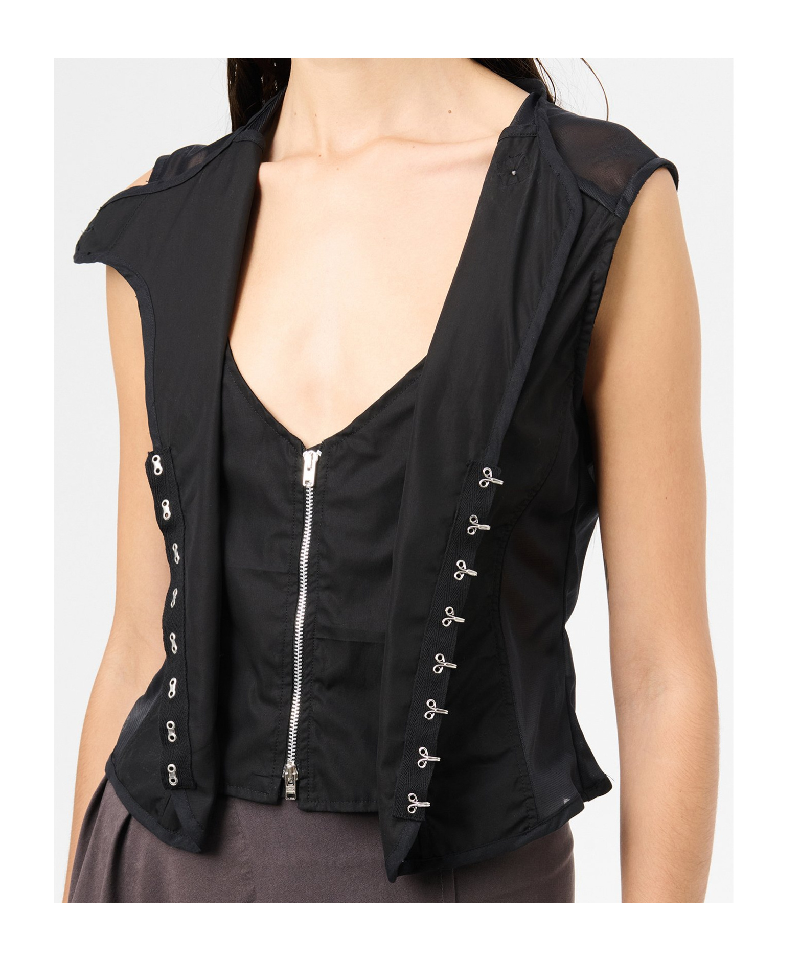 Our Legacy Corset Vest In Black