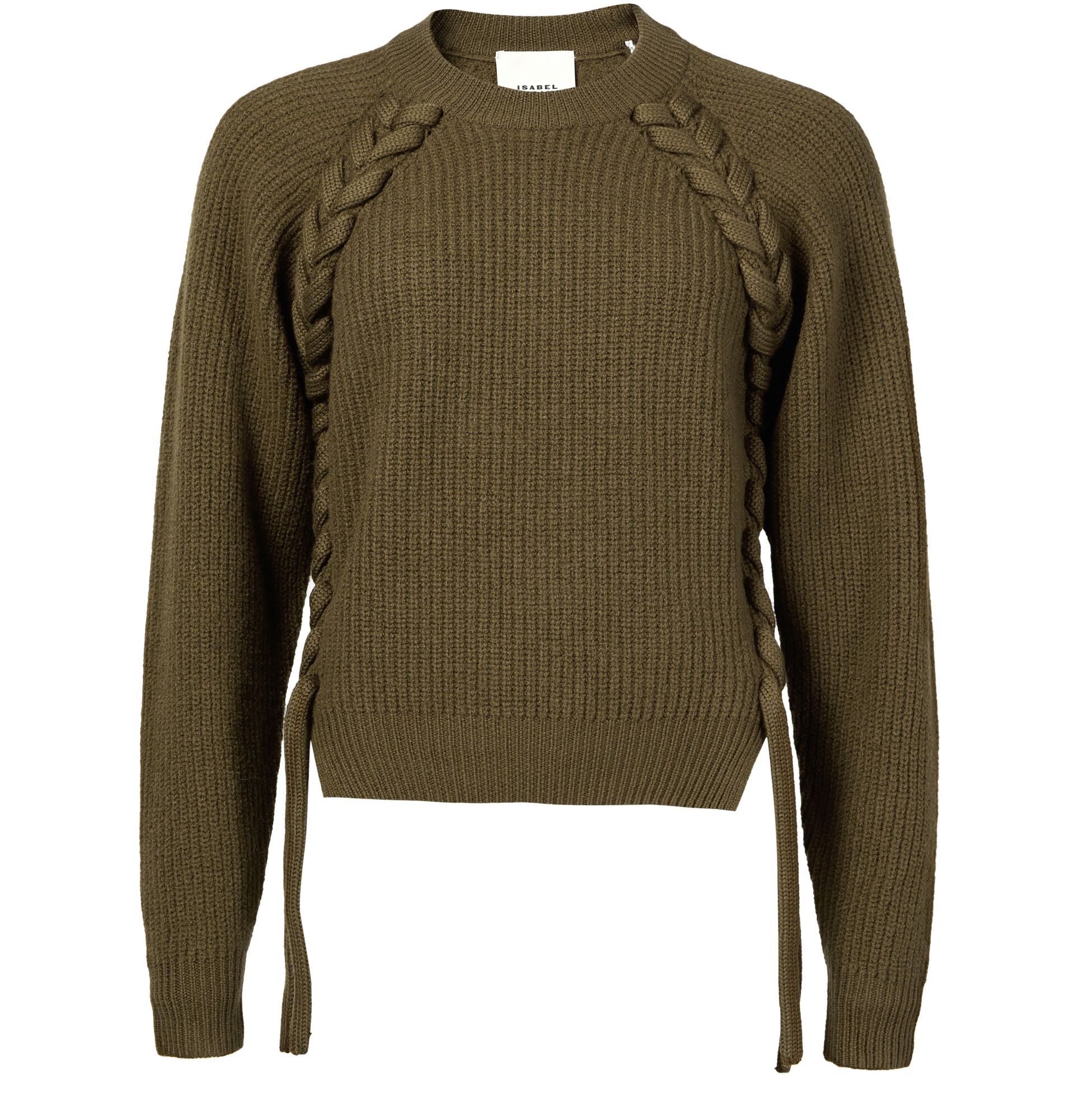 Isabel Marant Noelia Crewneck Sweater In Green