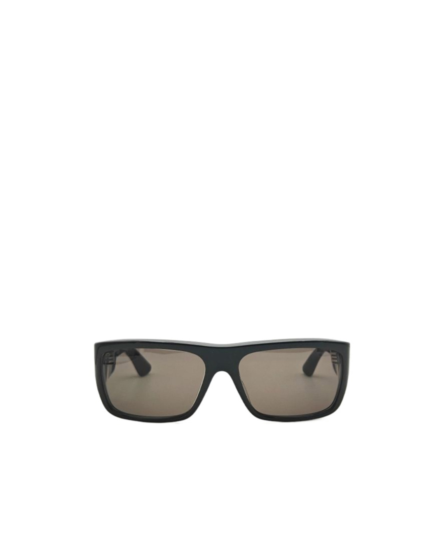 Chrome Hearts Logo-framed Sunglasses In Black