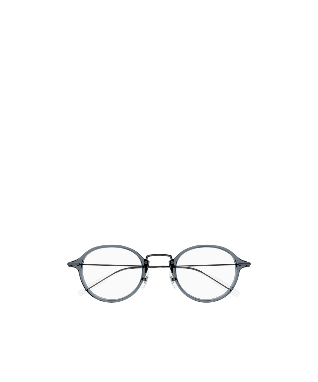 Montblanc Eyewear Panthos Frame Glasses In Gray