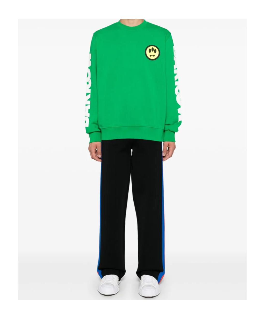 Barrow Logo-print Sweatshirt In Green