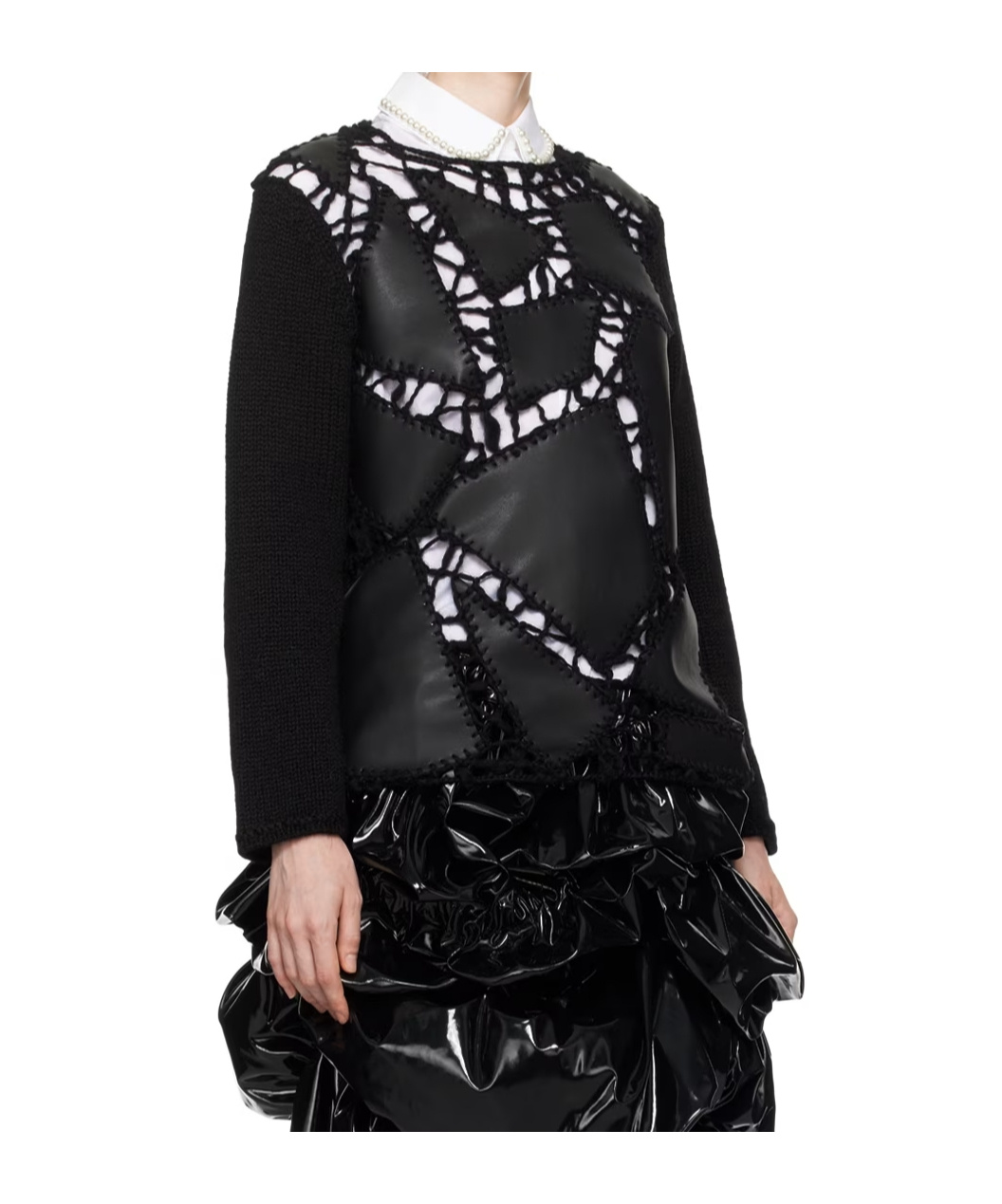 COMME DES GARÇONS PATCHWORK SWEATER