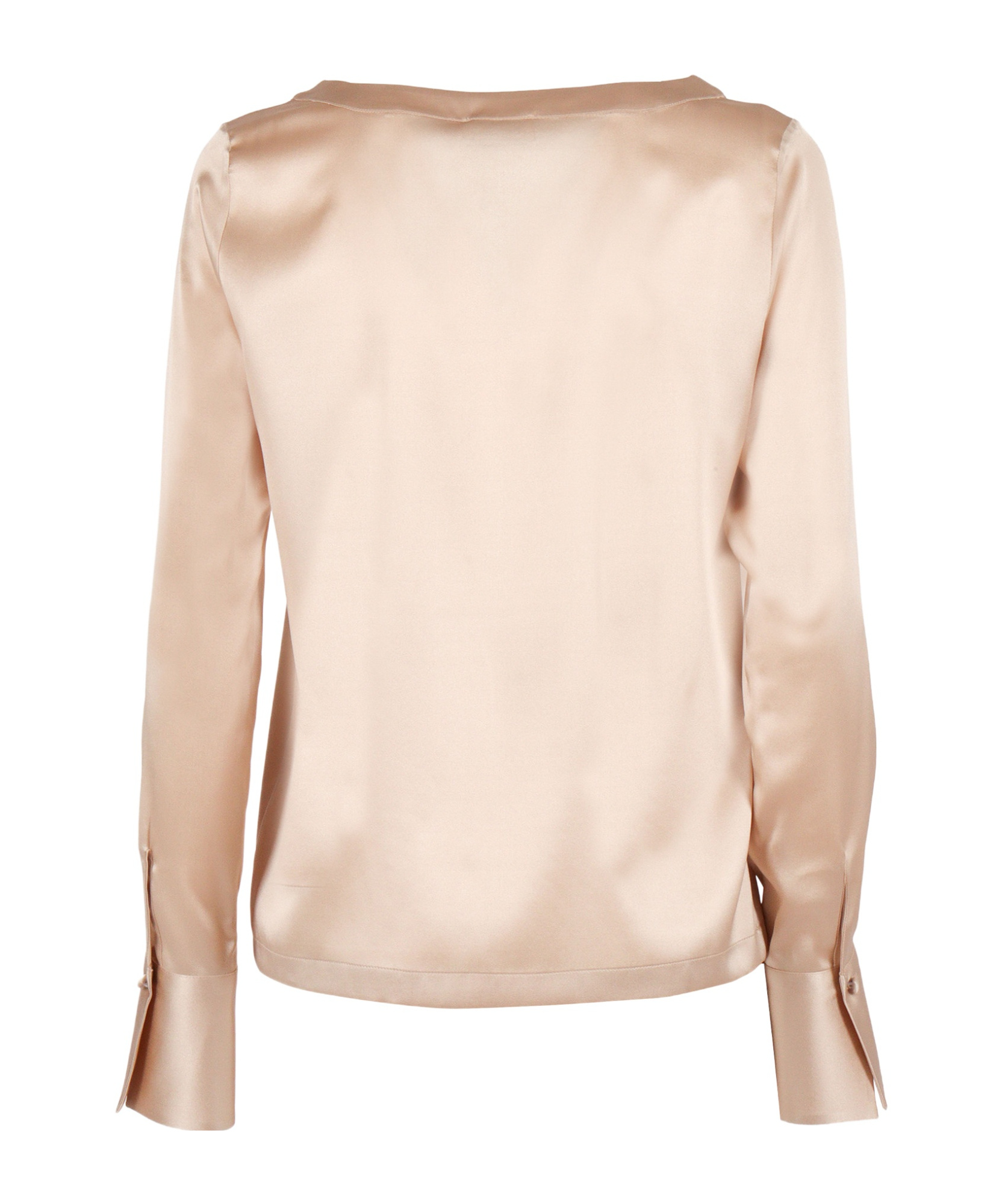 Mazzarelli Button-sleeve Mask Shirt In Neutral