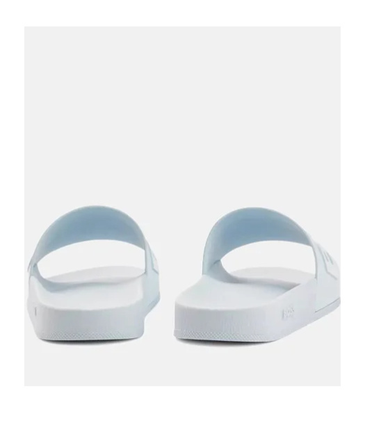 Hugo Boss Open-toed Slippers In Gray