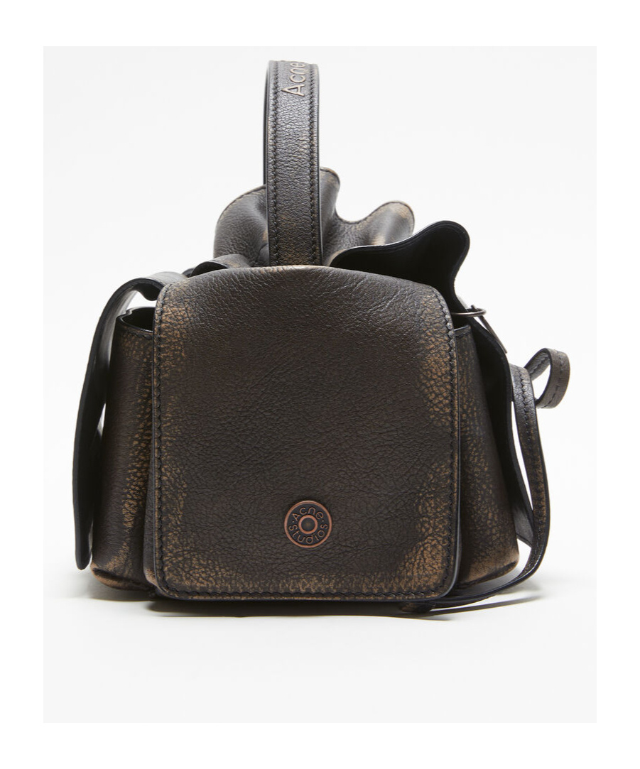 Acne Studios Mini Multi-pocket Crossbody Bag In Black