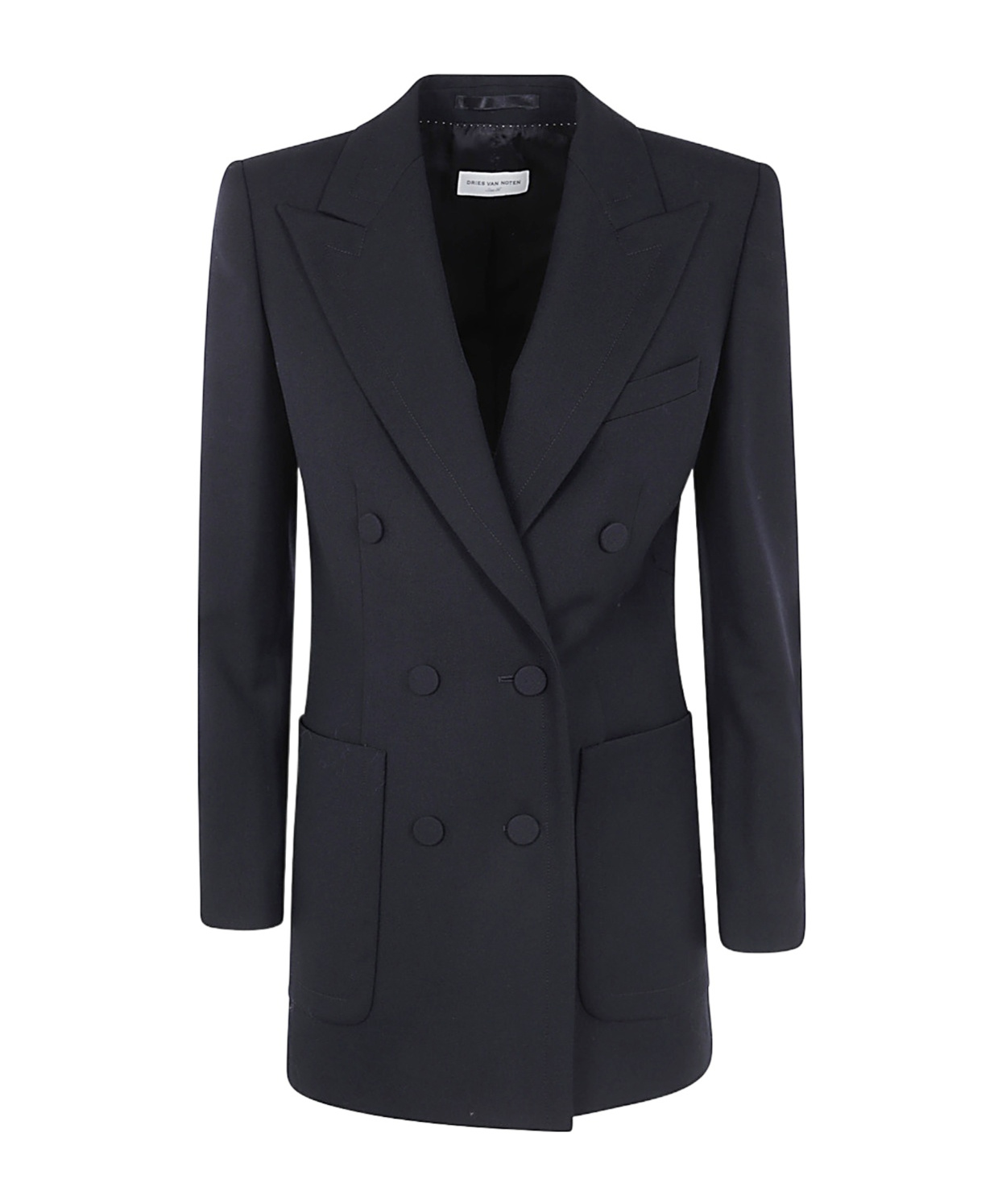Dries Van Noten 00540 Bymees 9251 W. W.jacket In Black