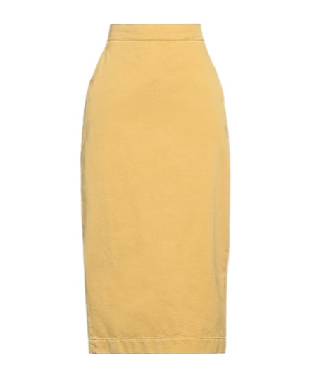 Max Mara Midi Skirts In Yellow