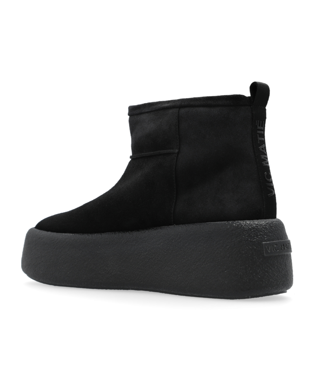 Shop Vic Matie Sensory Platform Boots In Black