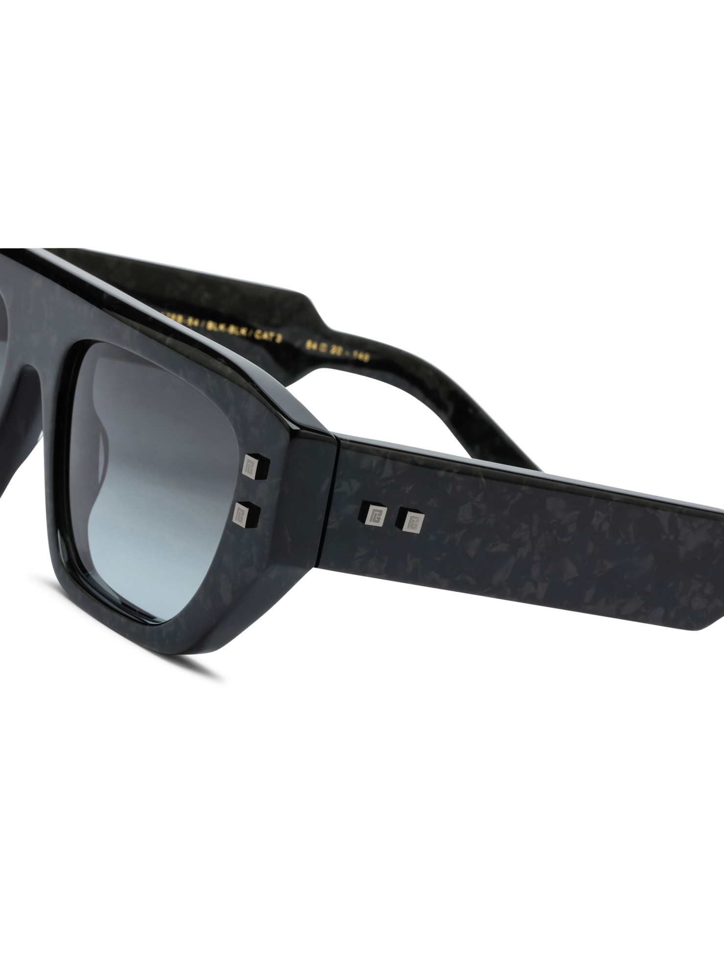 Balmain B-army Ii Sunglasses In Gray