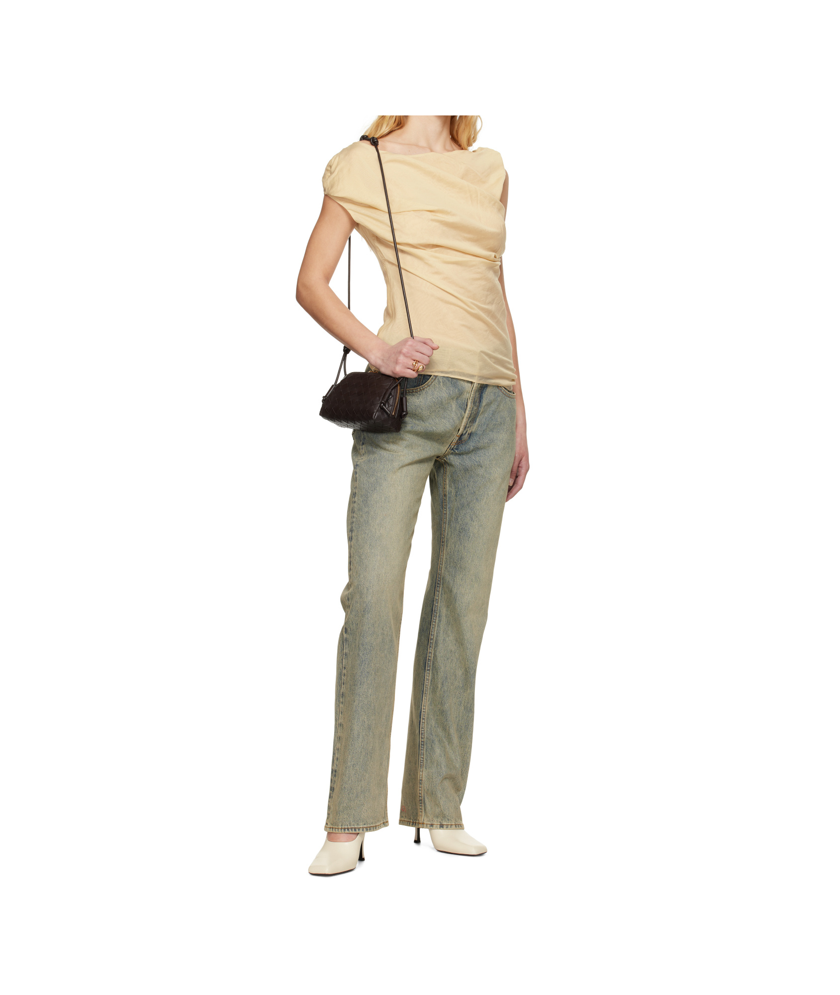 Entire Studios Slem Jeans In Surface Wave