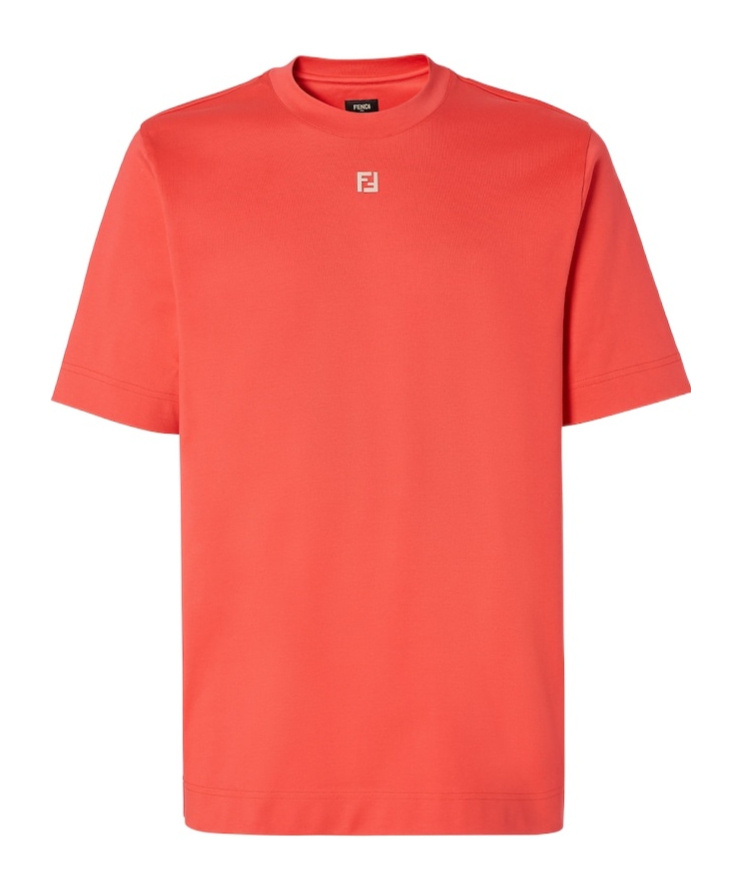 Fendi Red Cotton T-shirt