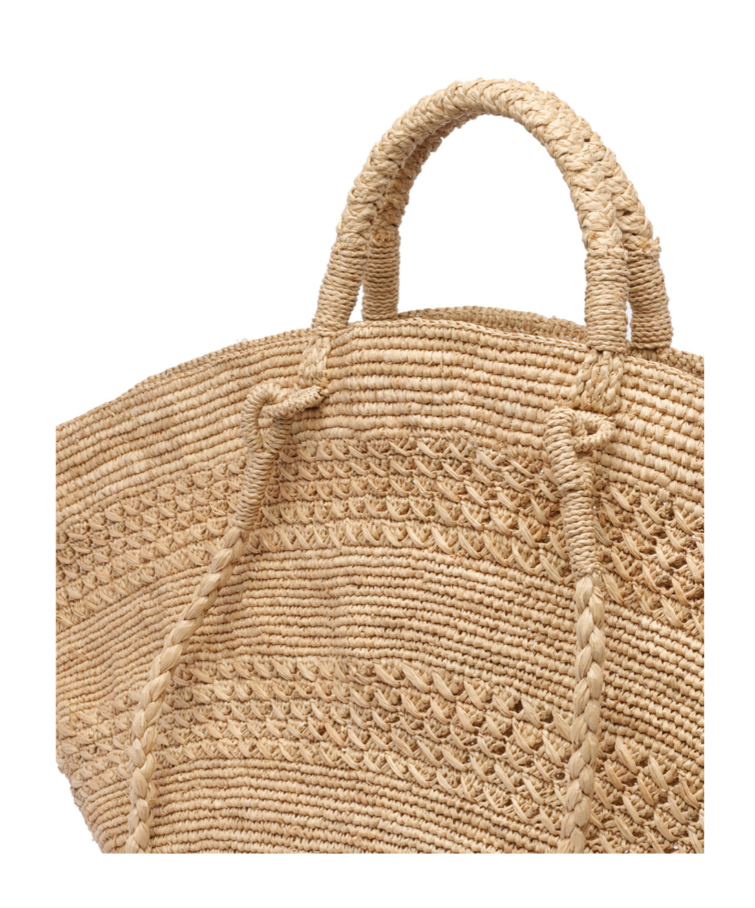 Ibeliv Double Handle Shoulder Bag In Nude