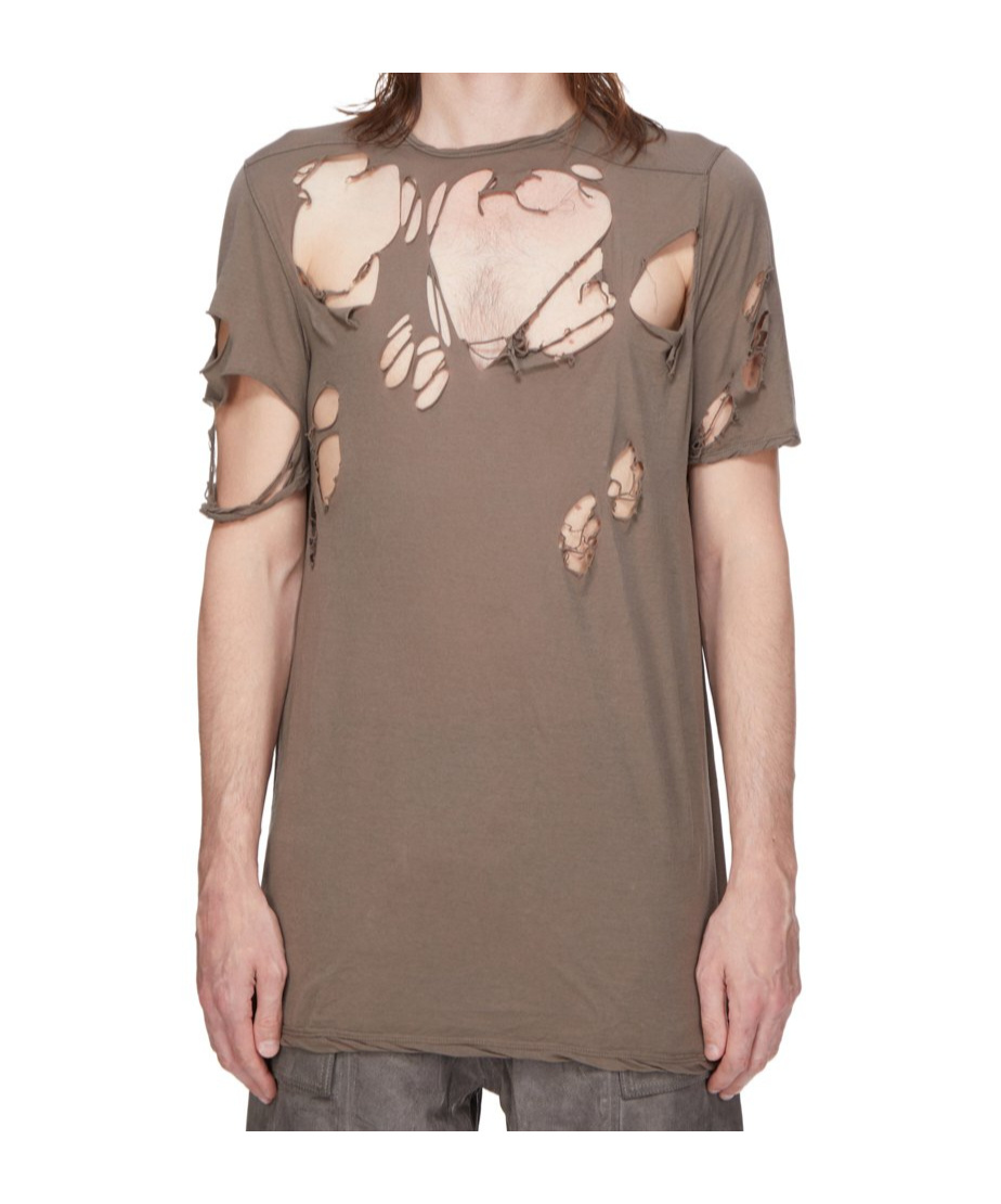 Shop Rick Owens Drkshdw Level T T-shirt In Brown