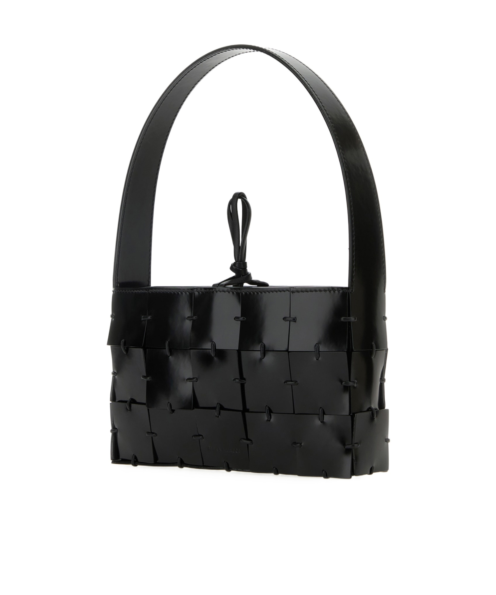 Amina Muaddi Mini Baguette In Black