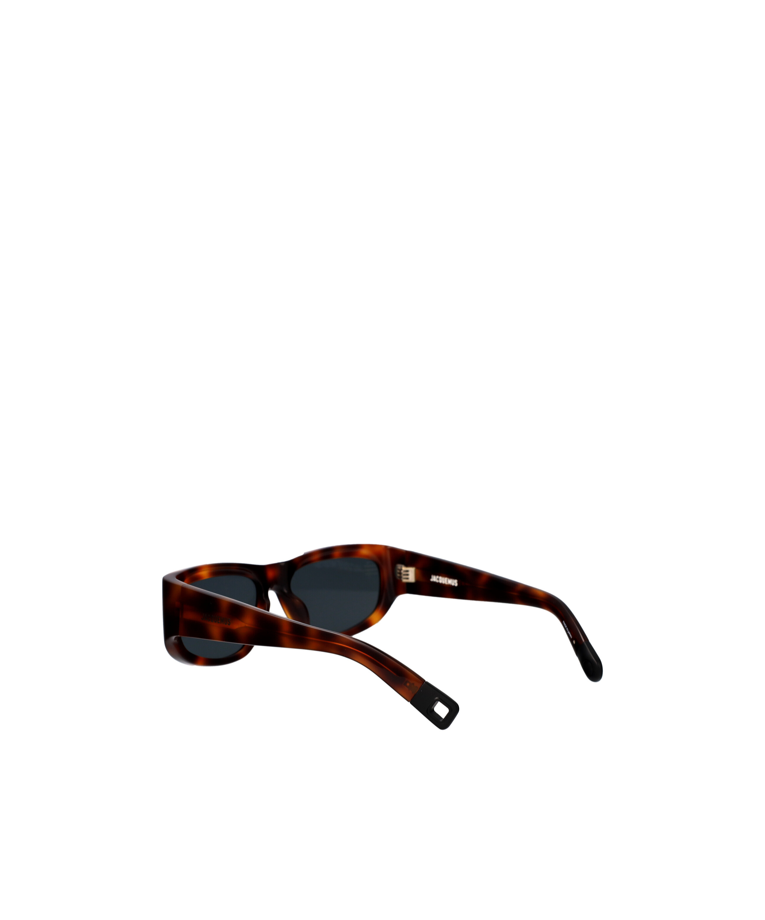 Jacquemus Rectangular Sunglasses In Black