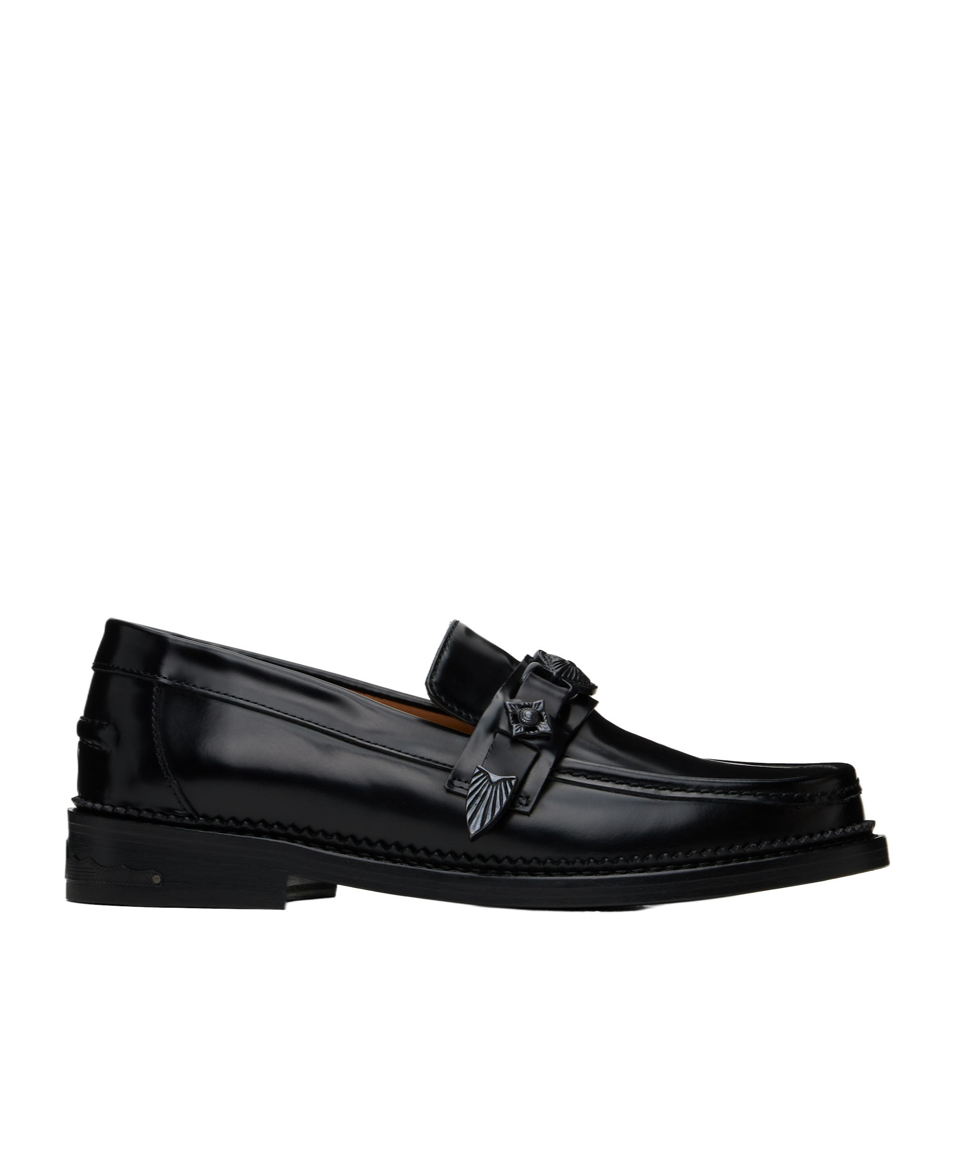 Toga Virilis Ssense Exclusive Black Loafers In Black