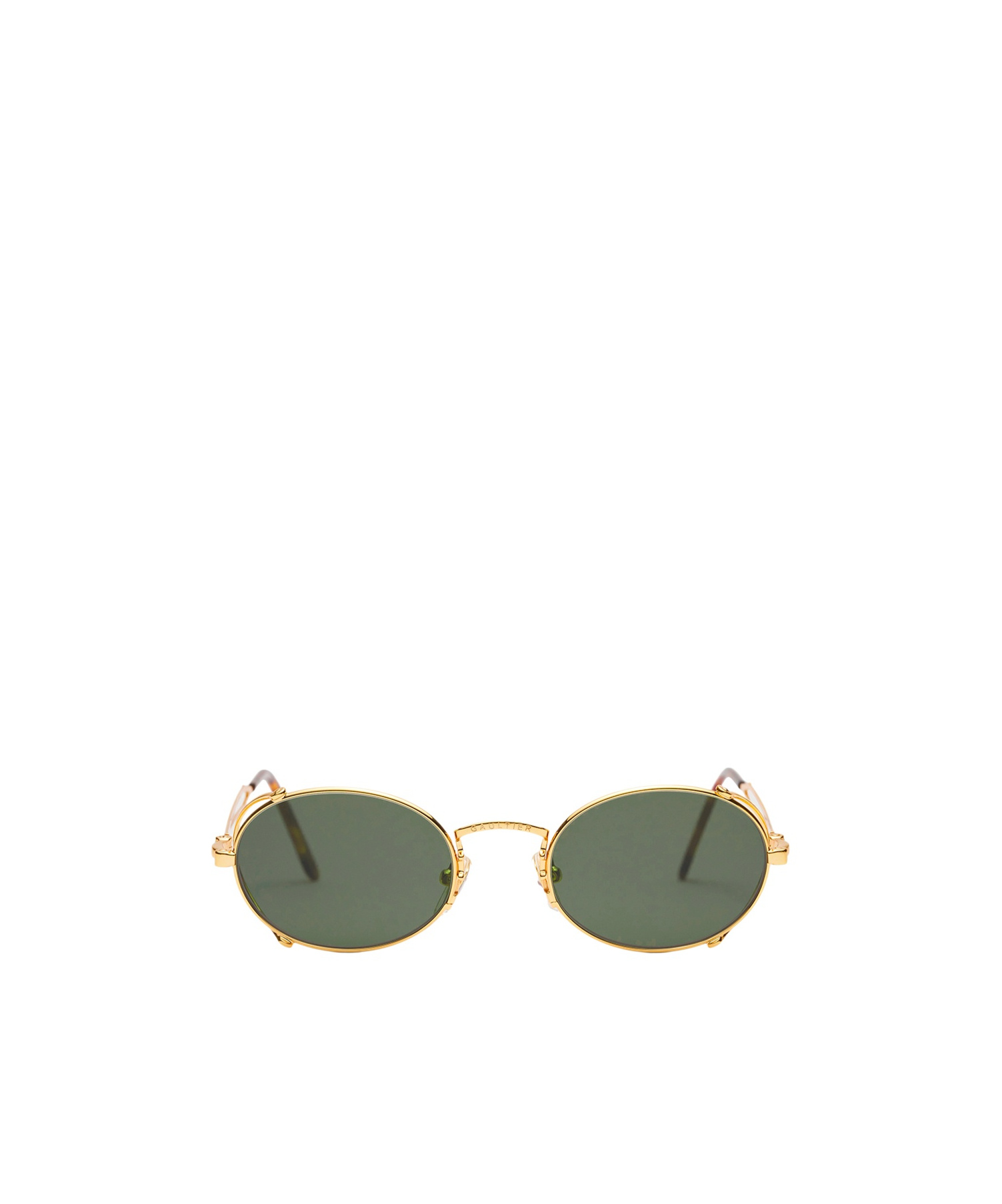Jean Paul Gaultier X Burna Boy Oval-frame Sunglasses In Green