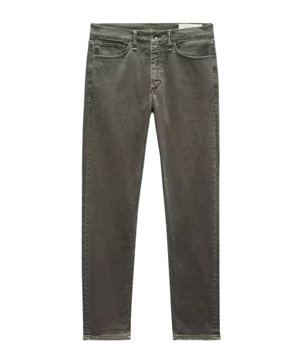 Rag & Bone Fit 3 Authentic Stretch Athletic Fit Jeans In Stnwl In Black
