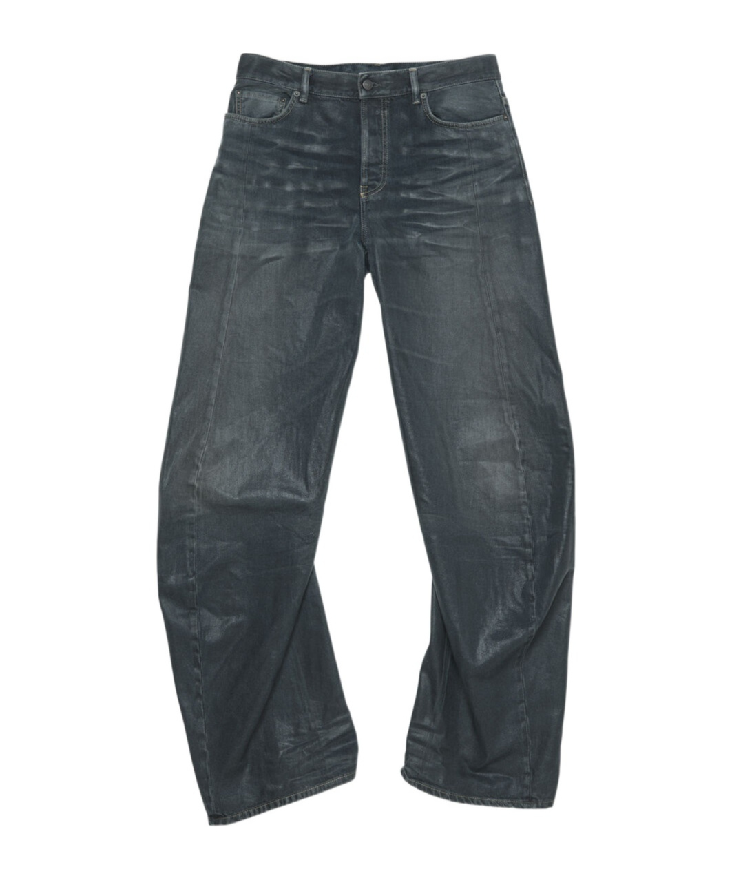 Acne Studios Multi-pocket Jeans In Gray